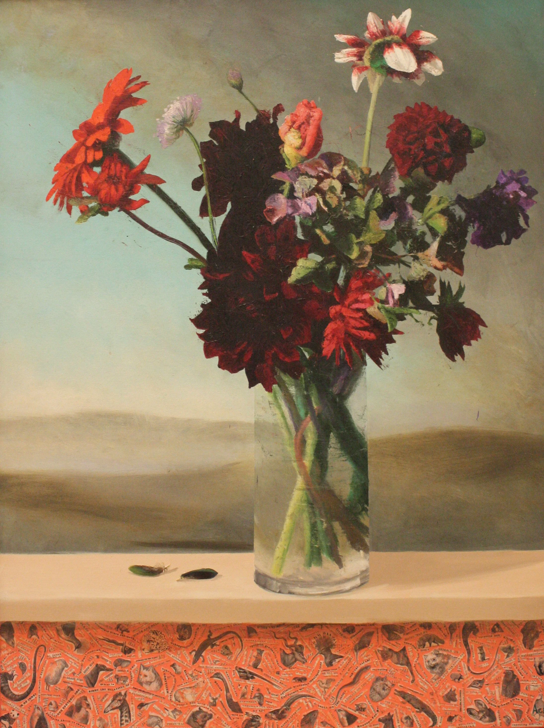 Katherine Ace (American, 1953), "Birdsong" 2007, Alkyd and Oil on Canvas, Memorial gift in honor of Jeree Barnett and Ellen Noel, 2008