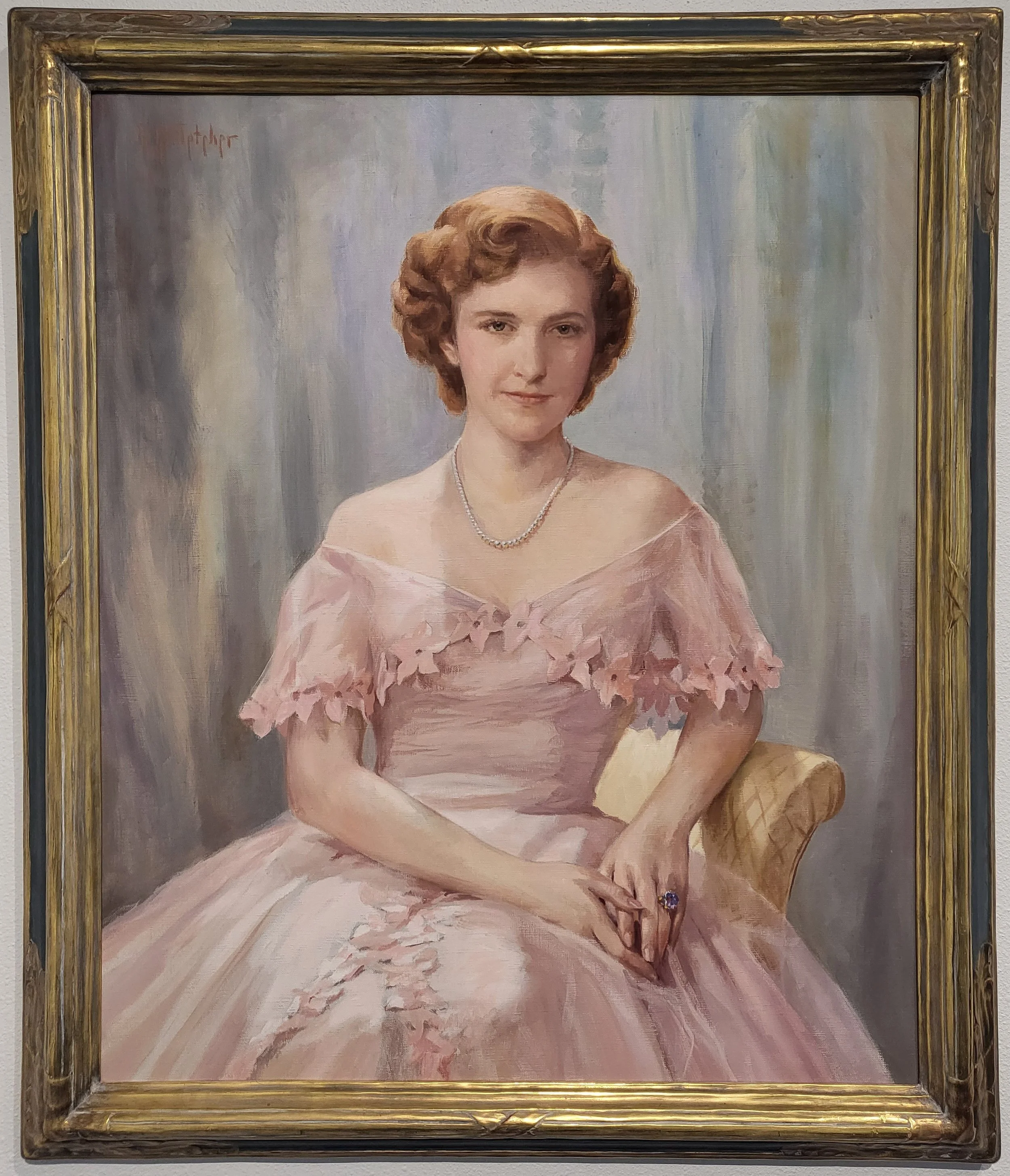 Richmond Fletcher (American 1885-1965) “Betty Moss Dean”, 1948, oil on canvas, gift of the estate of Betty Moss Dean on behalf of her children, 2022 (need size) 