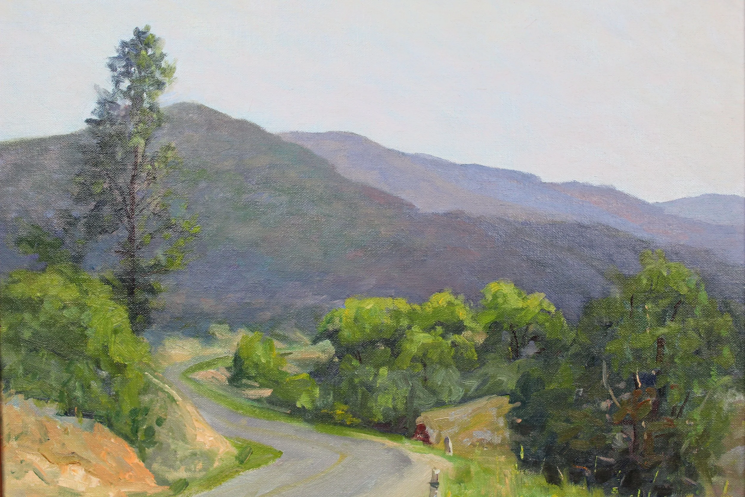 Frank Gervasi (Italian/American 1895-1986) “VIII Near Cloudcroft”, ca. 1970, oil on board, gift of Dr. James A. Daves, 1980 (11 ½’’ H x 15 ½’’ W) 