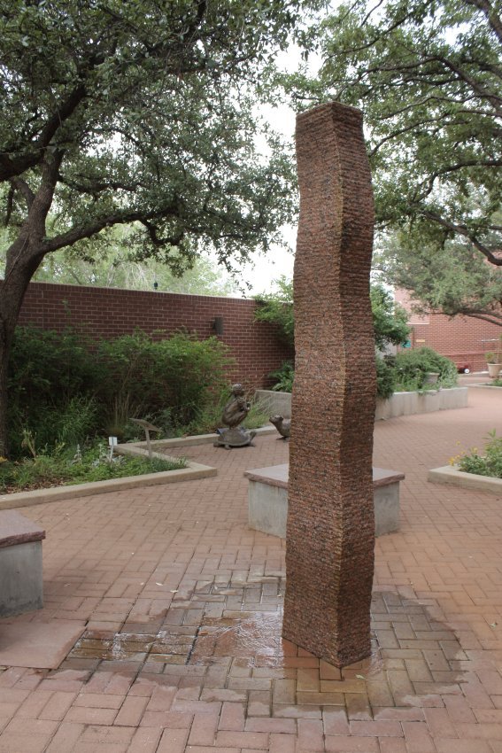 Jesús Moroles (American 1950-2015) “Sprit Fountain”, 2006, granite, museum purchase, 2008 (need size) 
