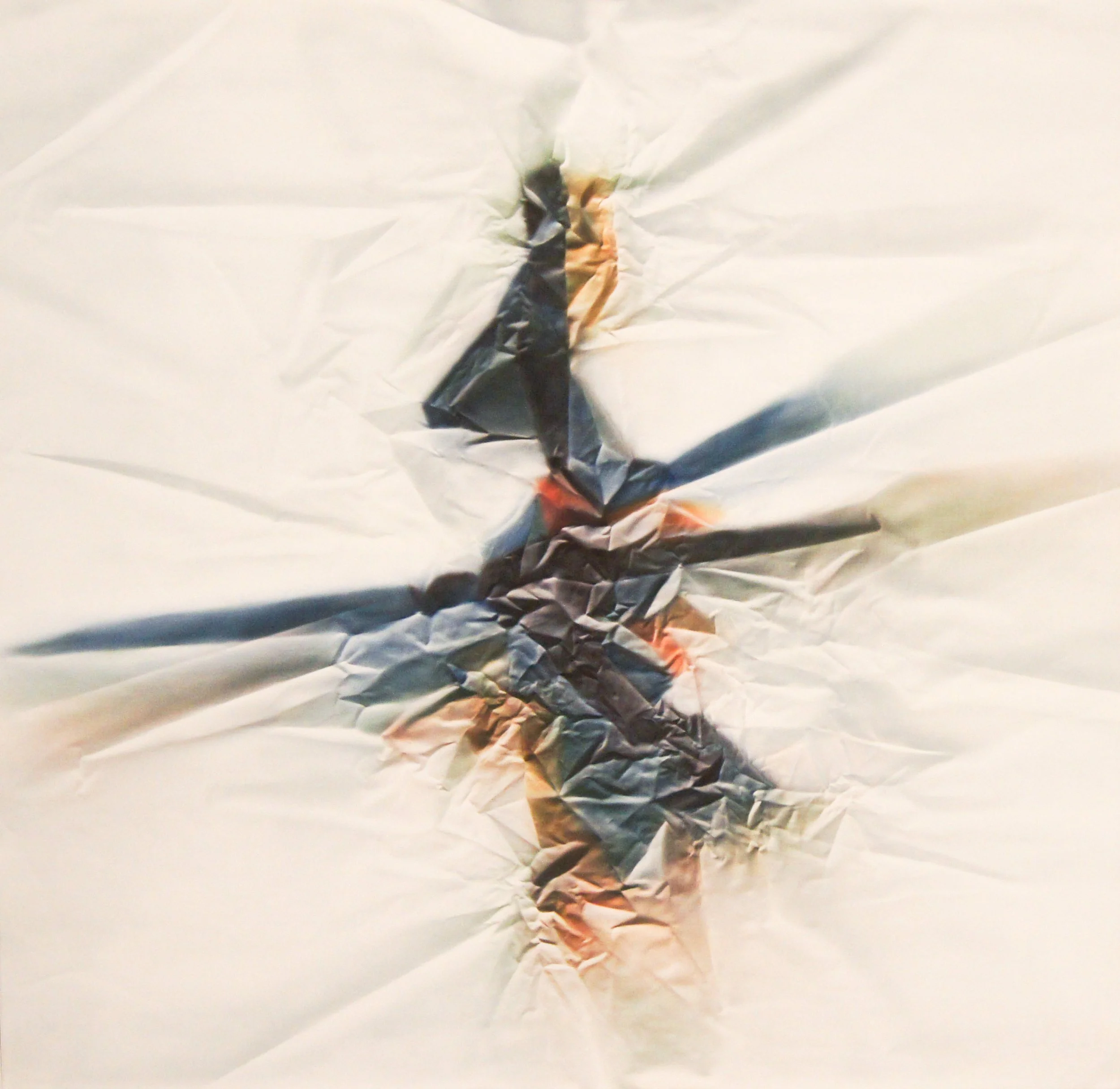 Edward Evans (American 1935) “Cortez”, 1981, acrylic on canvas, gift of Robert and Vilia Walter, 1999 (64’’ H x 64’’ W) 