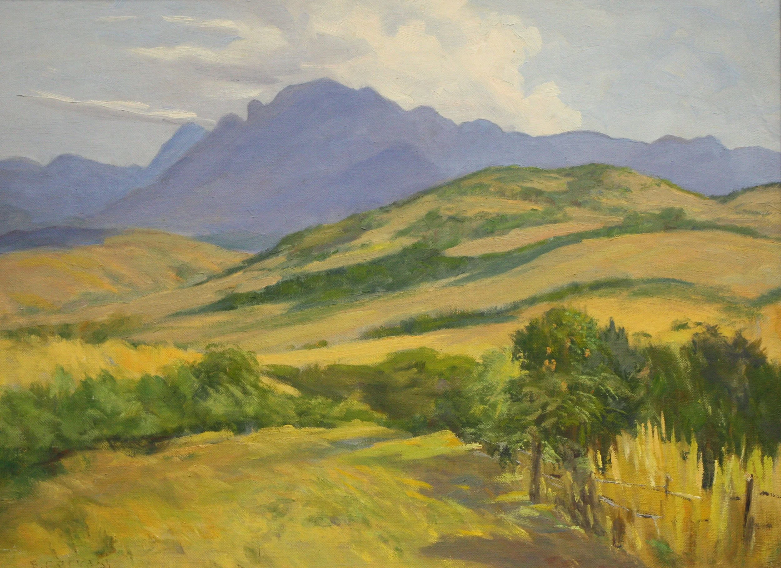 Frank Gervasi (Italian/American 1895-1985),
Untitled (Big Bend), N.D.,
oil on canvas,
gift of Dr. James A Daves, 1980

