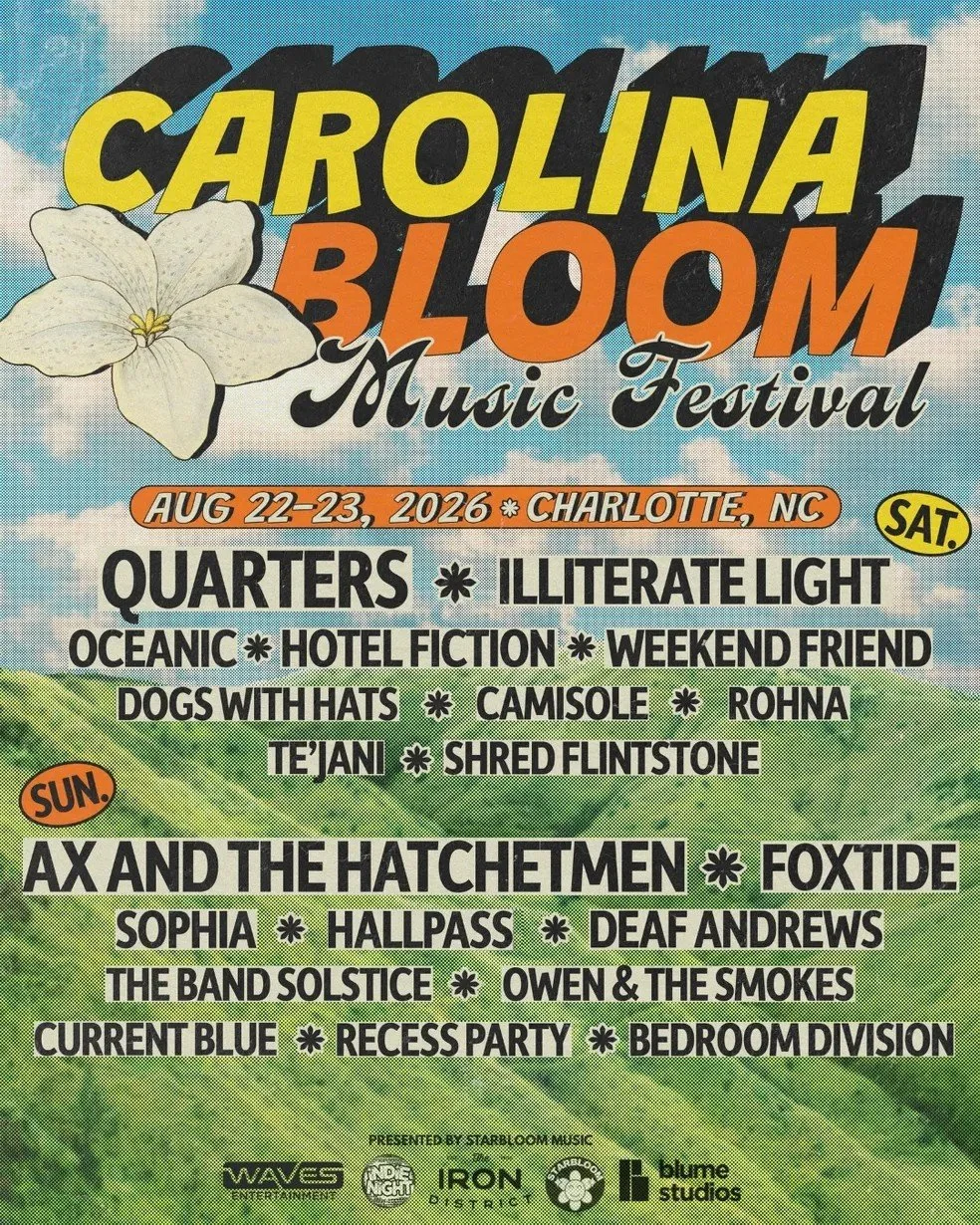 Carolina Bloom Lineup 2026