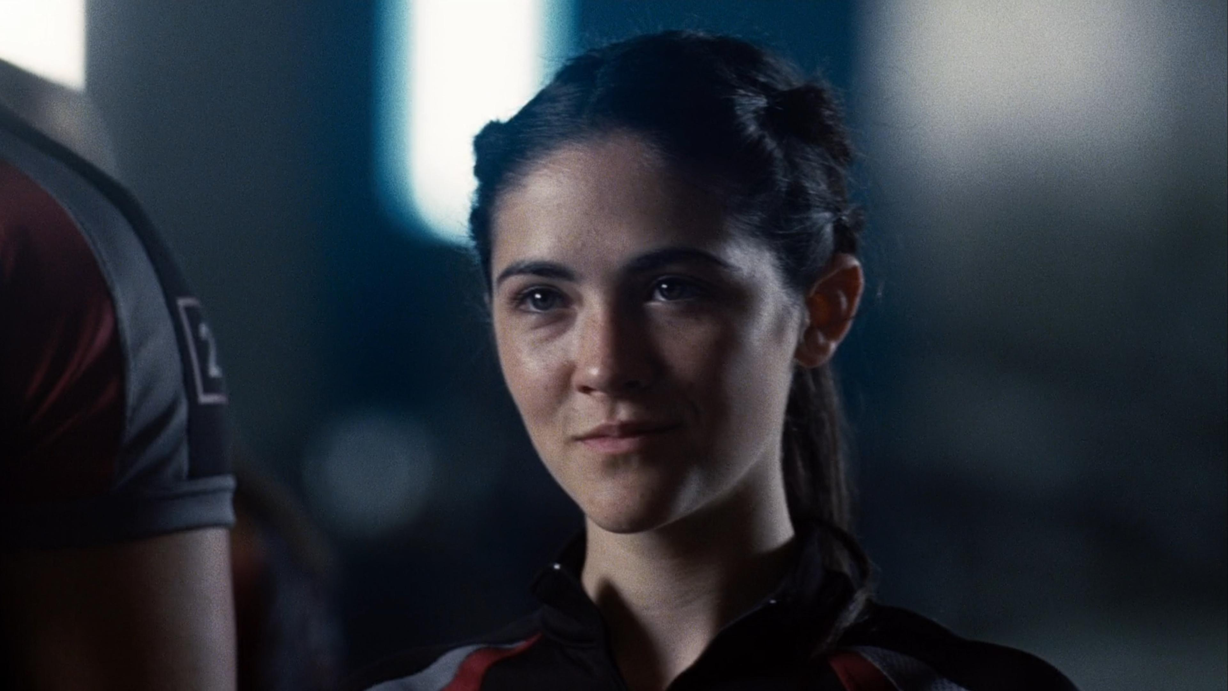 Isabelle Fuhrmann as Clove in The Hunger Games