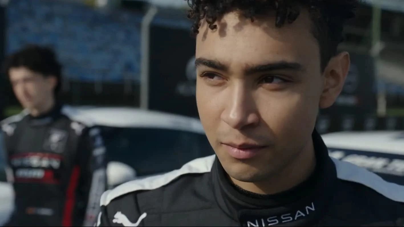 Archie Madekwe in 'Gran Turismo'