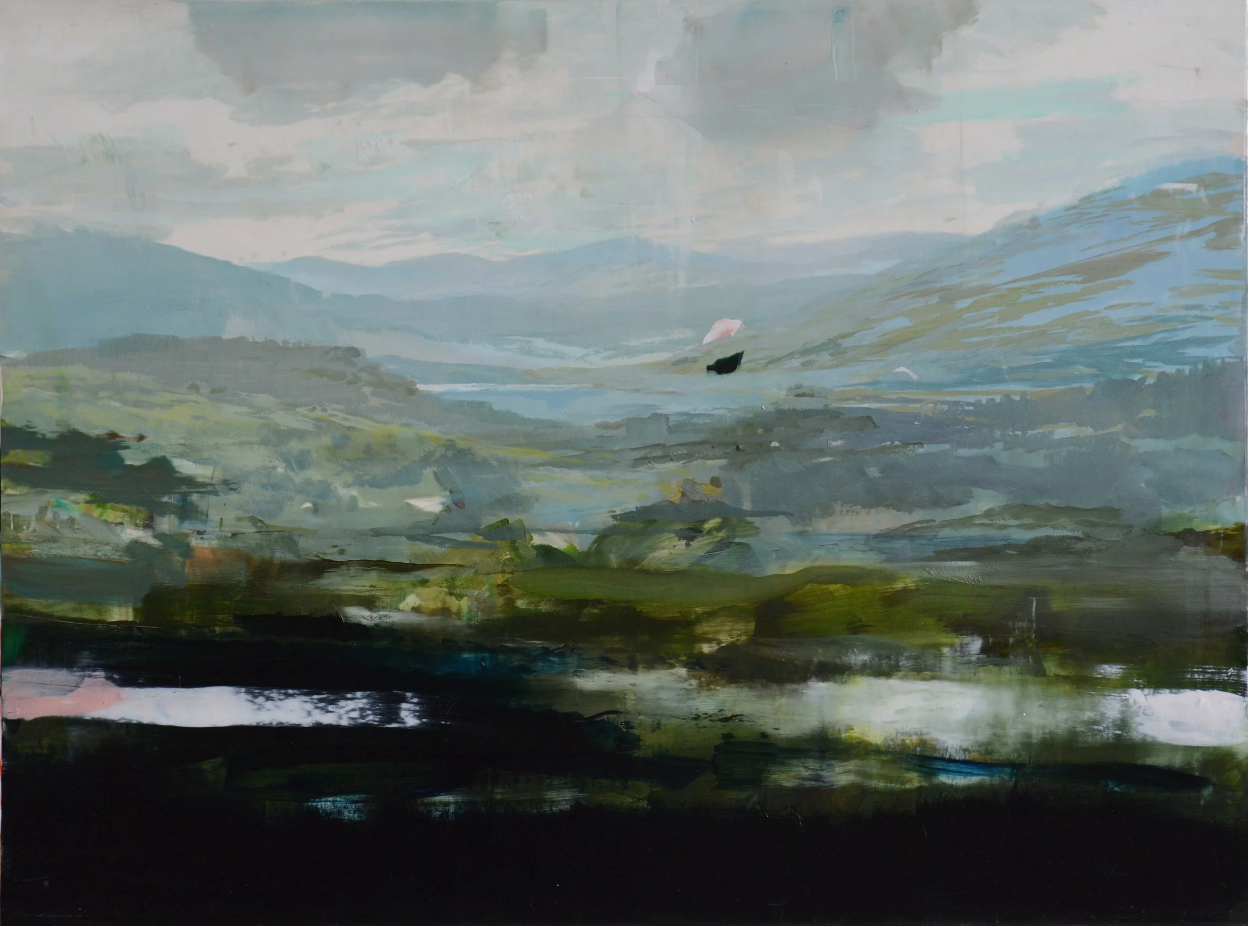 Mary's View, oil on panel, 18"x24"