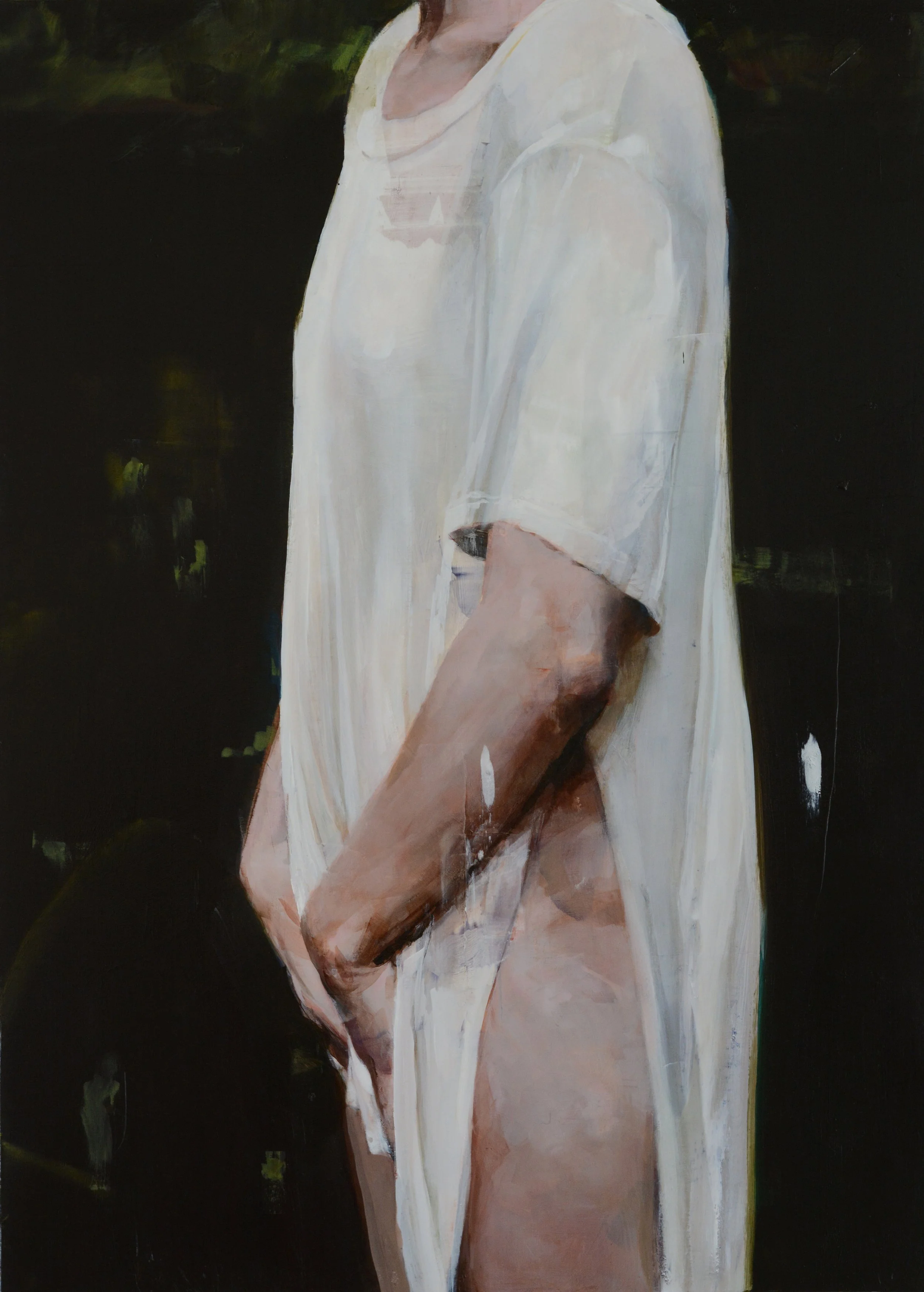 M.H.
36 x 24 inches, oil on wood