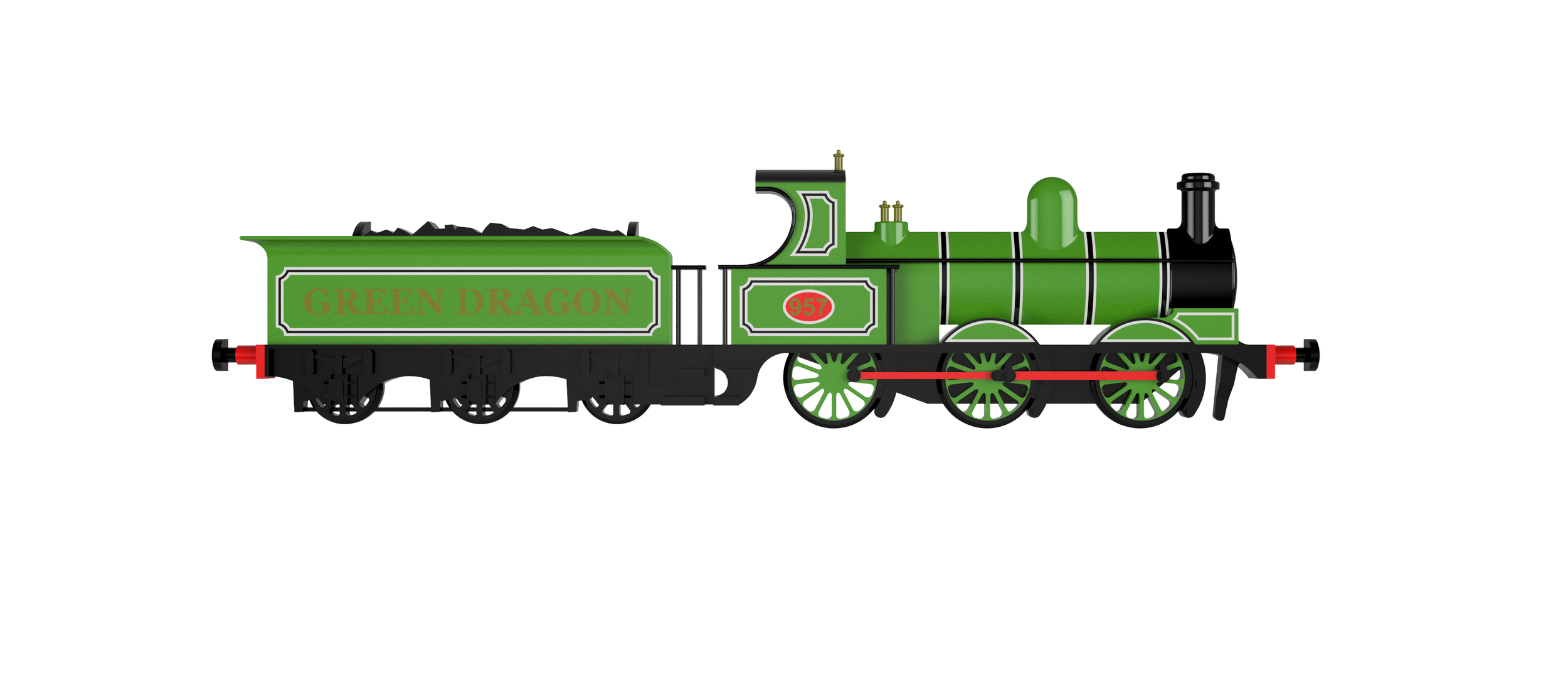 Railway Children - Green Dragon - Magnet Render.png