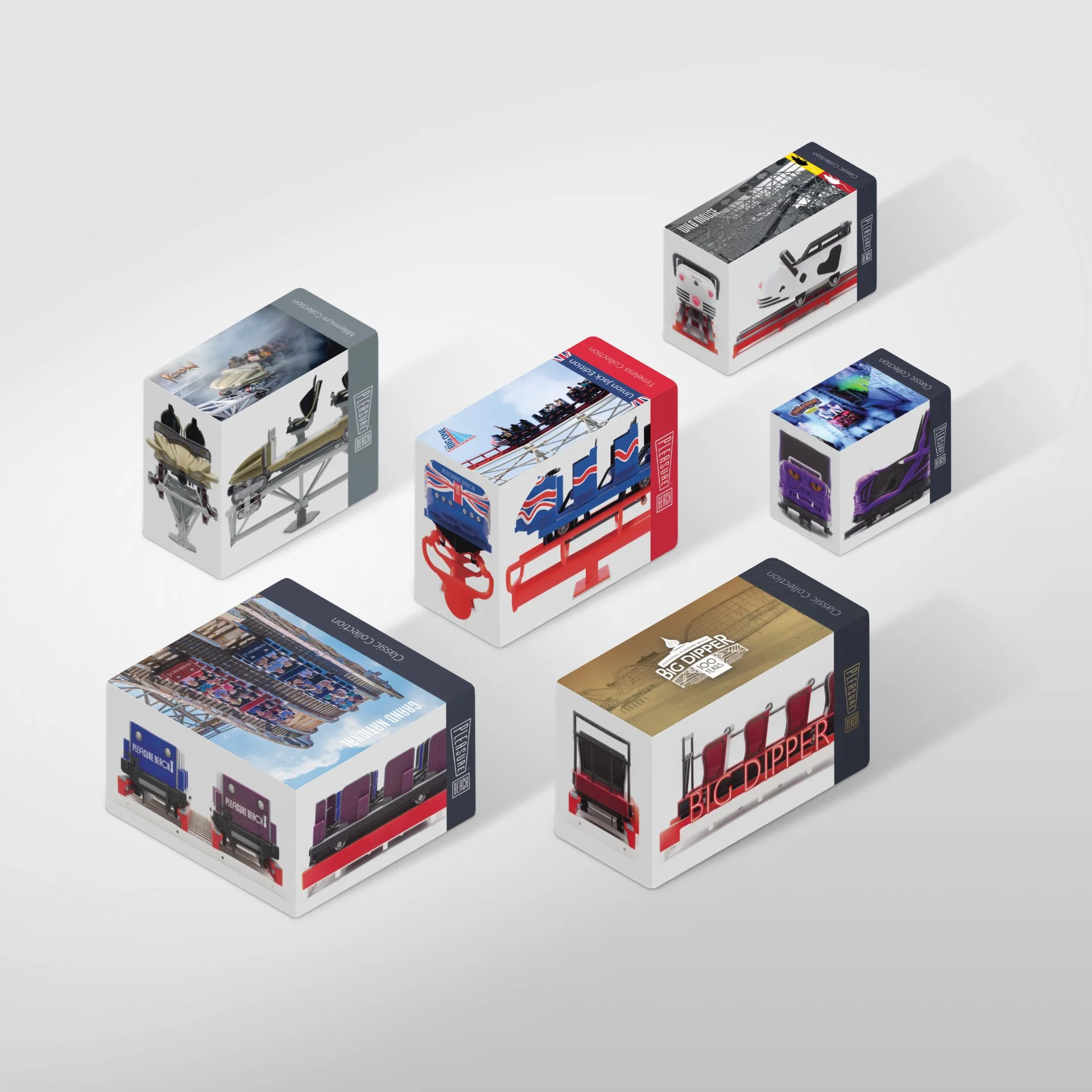 Crosscoaster models product packaging