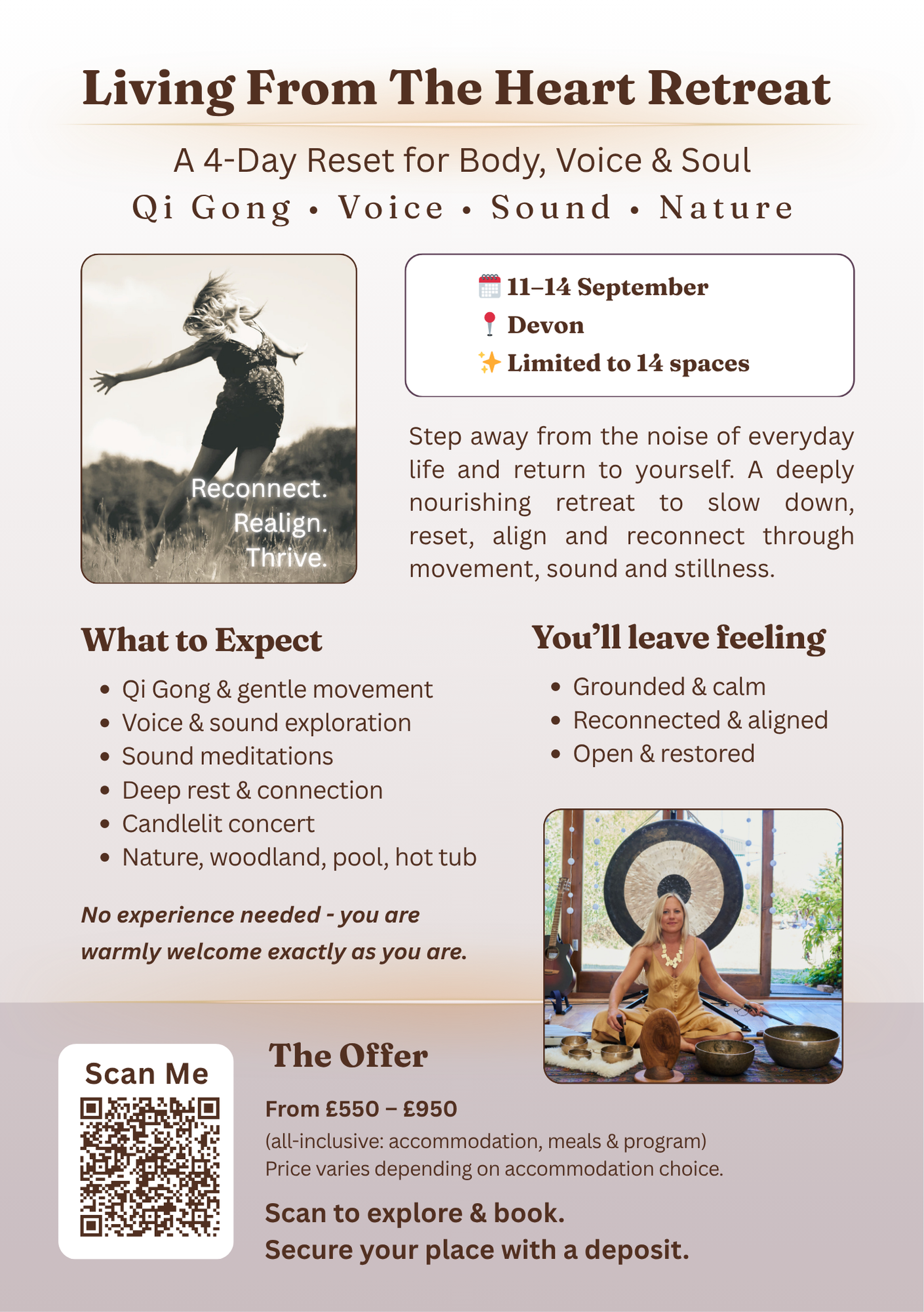 Living From The Heart Retreat