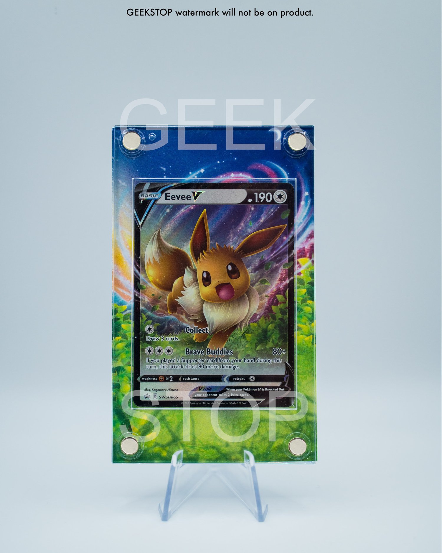 Shiny Rayquaza GX Custom Pokémon Card Display Case 