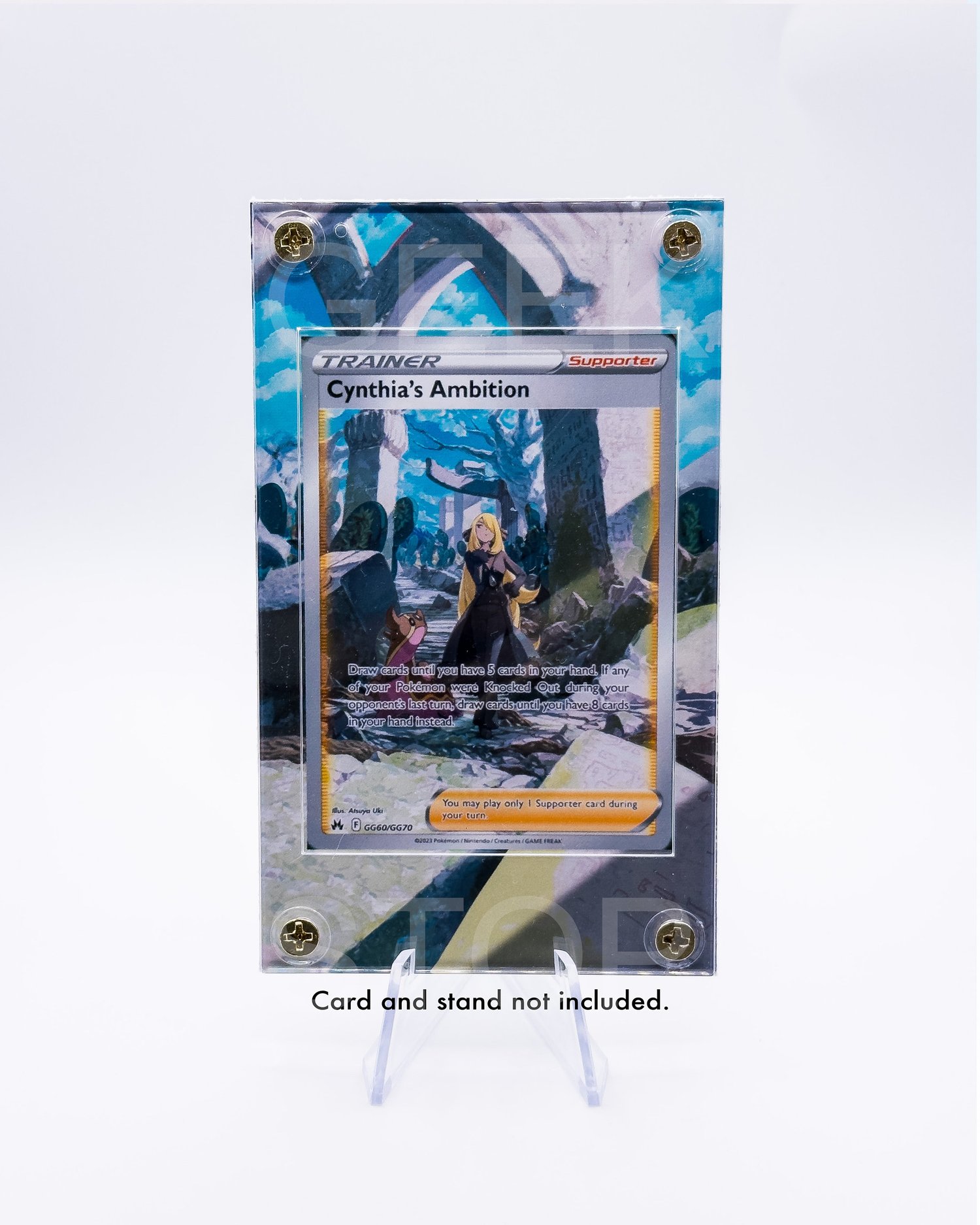 Raikou V Alt Art Custom Pokemon Card Display Case — GeeksStop