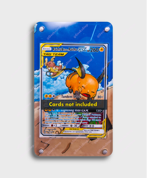 Raikou V Alt Art Custom Pokemon Card Display Case — GeeksStop
