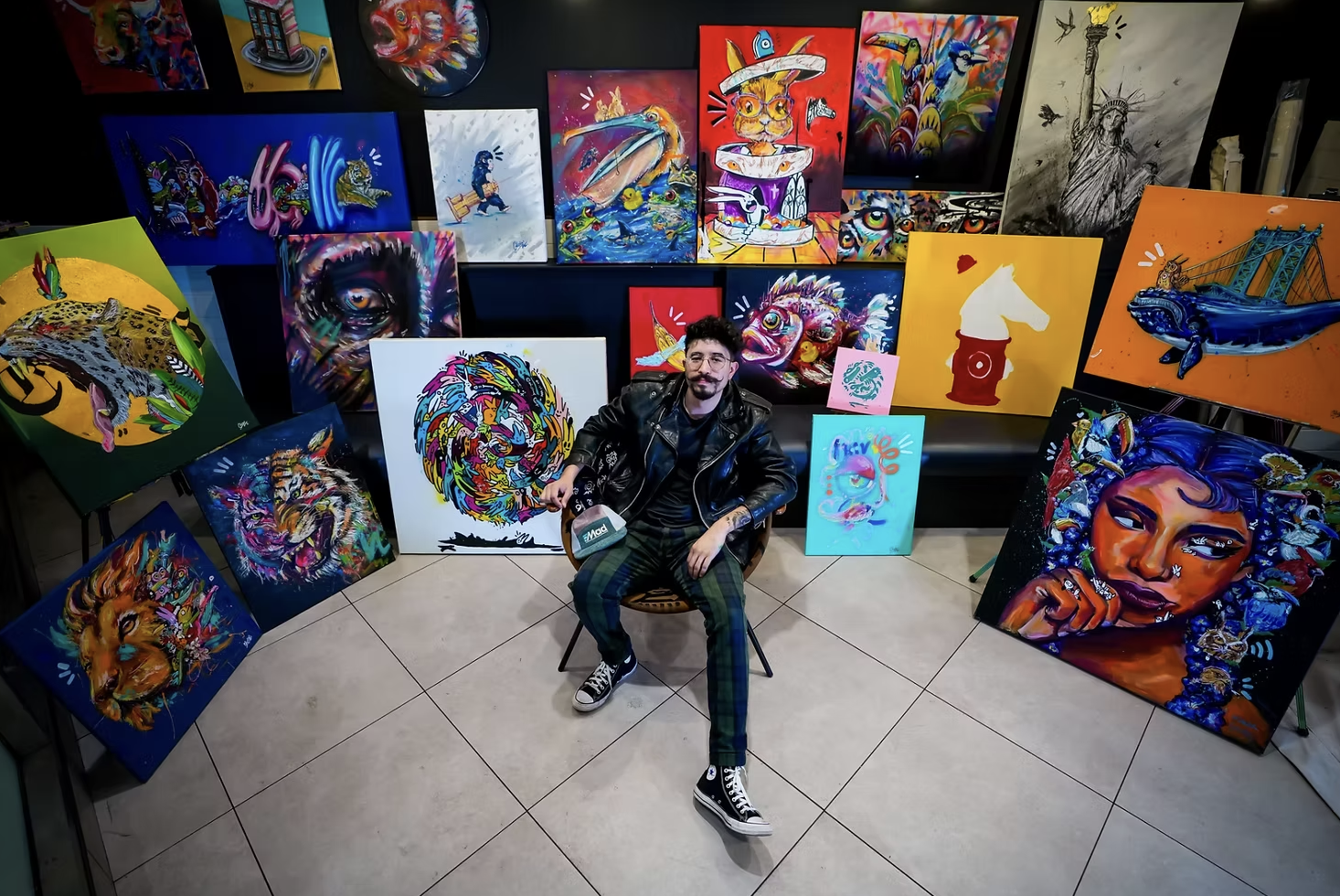 Colombianos que plasman su arte en NYC
