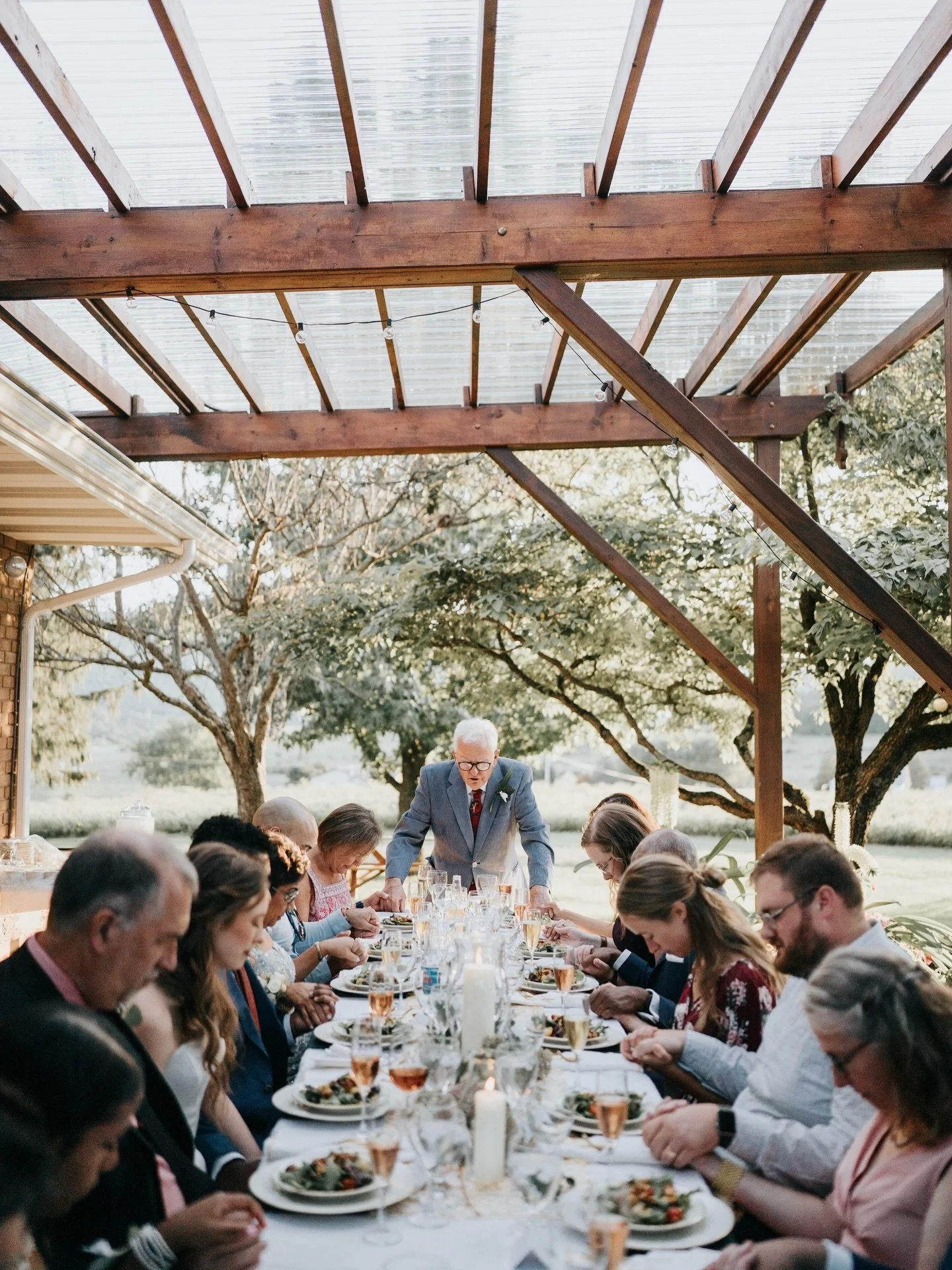 Happy Thanksgiving 🤍

There&rsquo;s something sacred about a quiet moment before the first bite &mdash; hands still, hearts soft, breath steady. A moment to remember what matters most&hellip; the people at our tables, the ones we miss, the memories 
