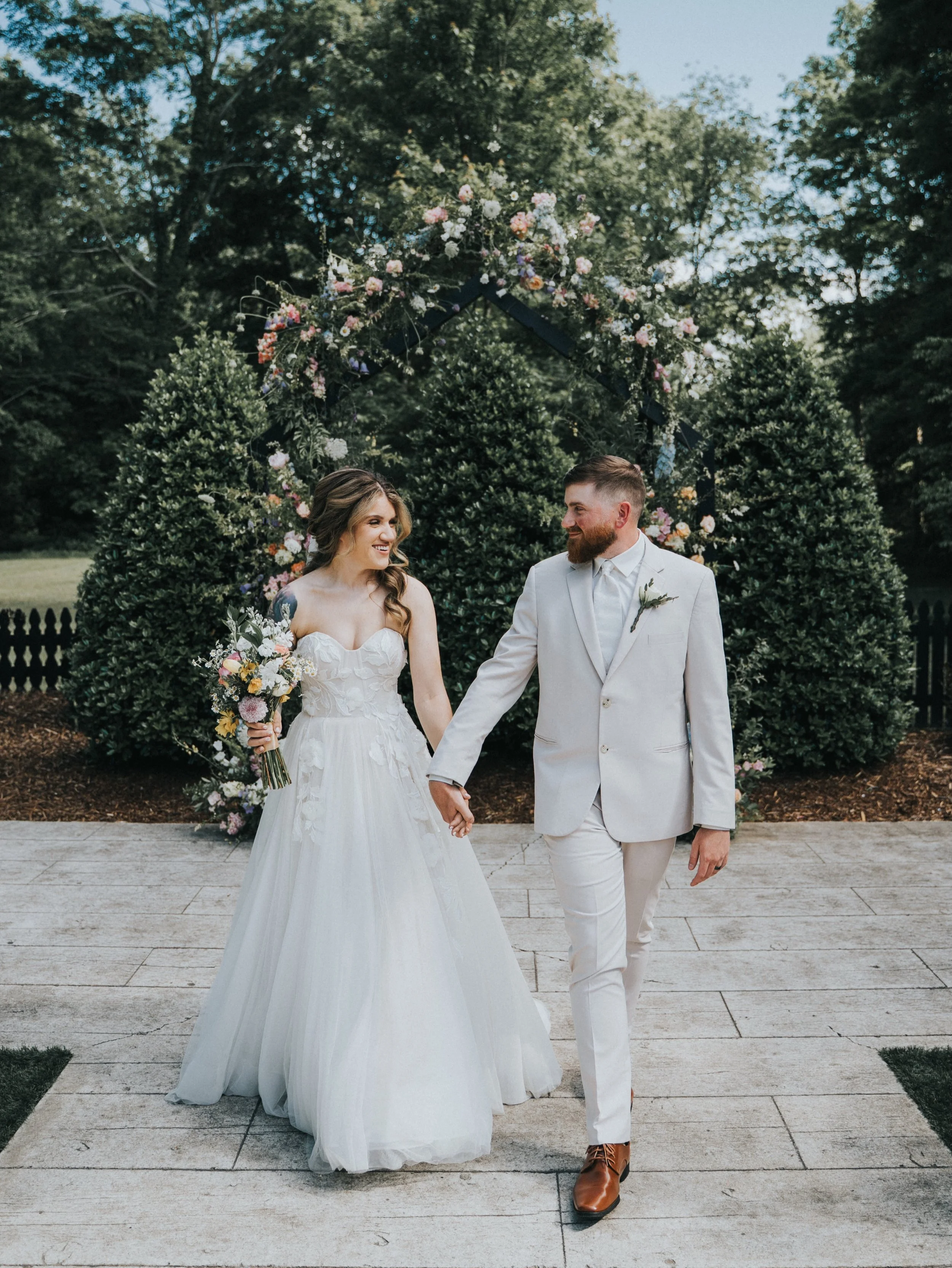 Some weddings feel like the exact moment a season changes.

Kat + Kyle&rsquo;s wedding this past Saturday at Firefly Lane Barn felt like spring finally stretching its arms out after a long winter. Gorgeous weather, a quiet first look before the cerem