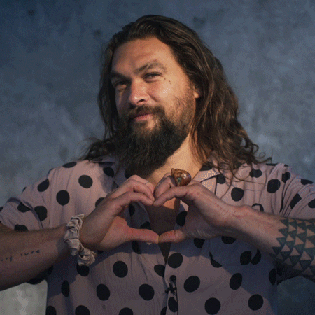 (Gif of Jason Momoa being...himself. He believes in you!)