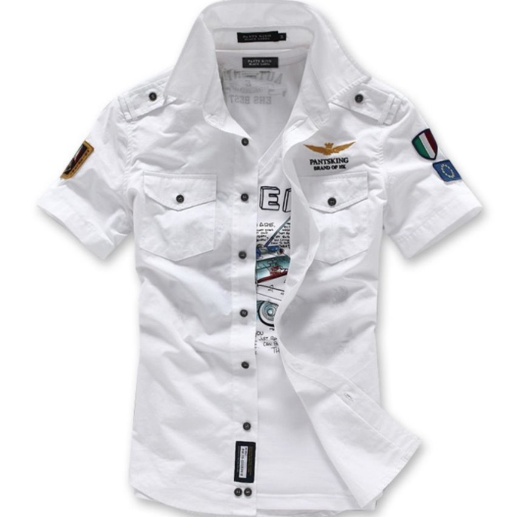 Ontdooien, ontdooien, vorst ontdooien min verfrommeld Mens Short Sleeve Military Style Shirt — SydTees Ontdooien, ontdooien, vorst ontdooien min verfrommeld Mens Short Sleeve Military Style Shirt — SydTees