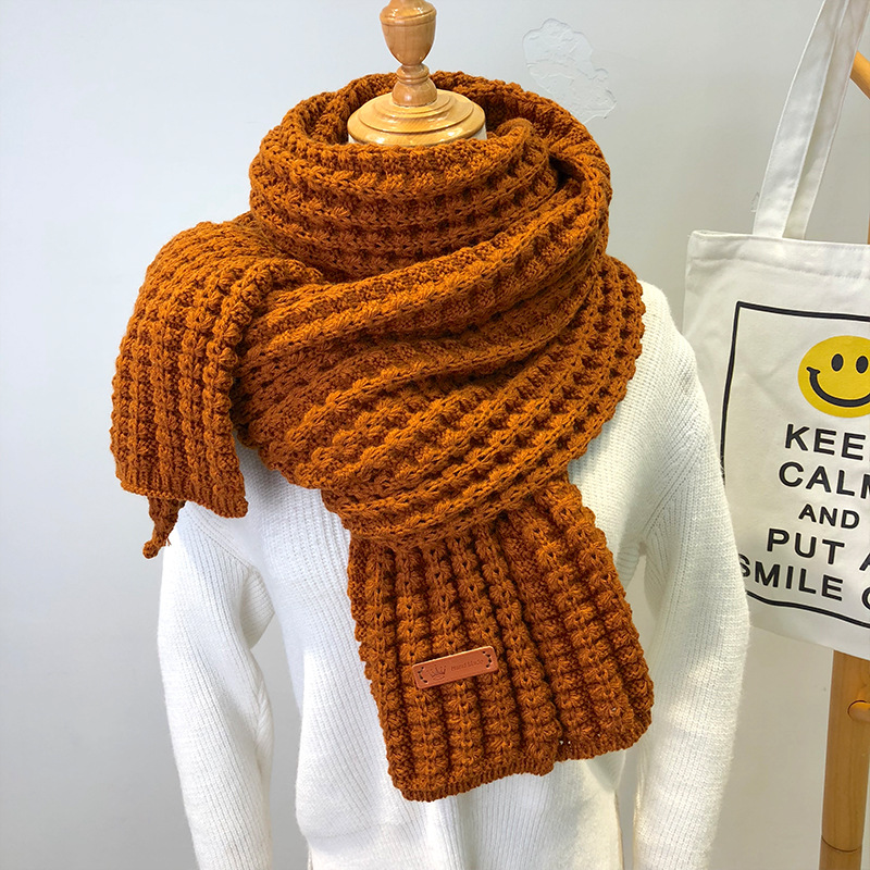 Women's Thick Wool Scarf