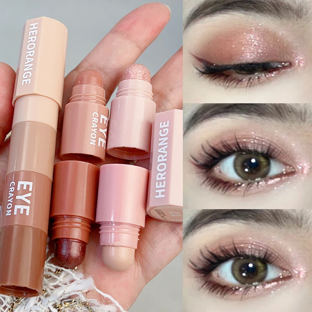 4 In 1 Pearlescent Eyeshadow Pencil Glitter