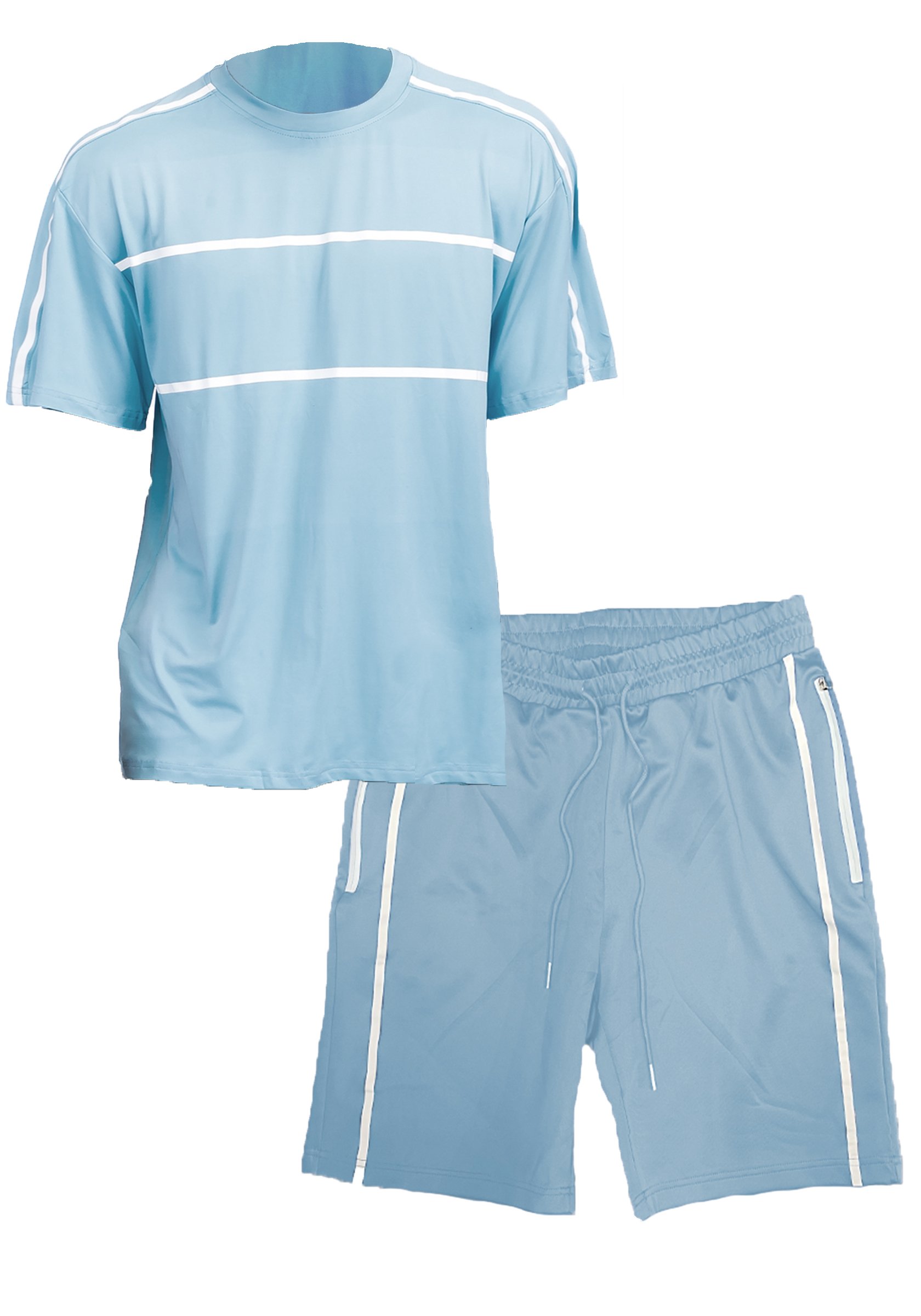 Jordan Blue T-shirt and Short Set