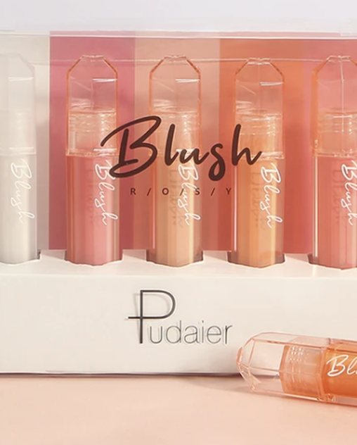 Fluid Sheer Glow Enhancer - Liquid Blush Set 5 Pcs