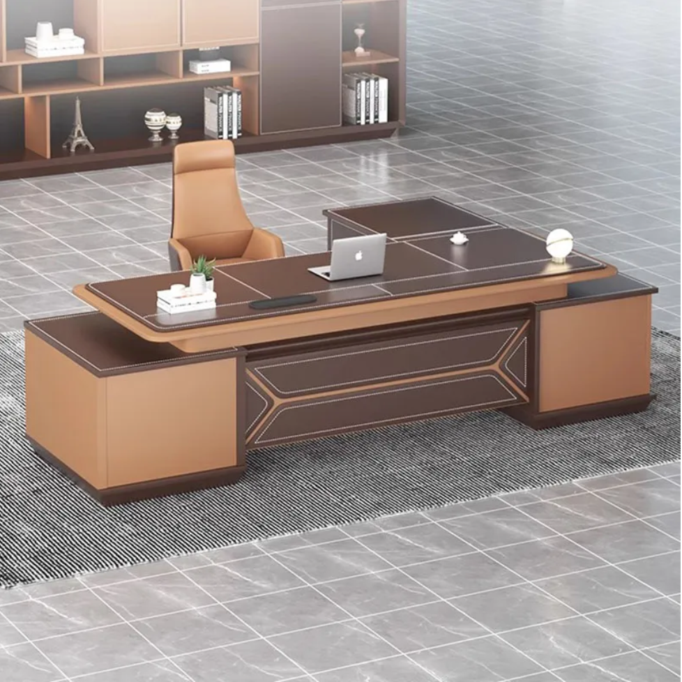 Modern Executive Complete Luxury Office Desk and Storage 4.png
