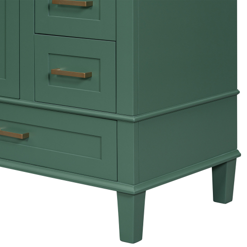 Modern Bathroom Sink Combo Set 4 Drawers Wooden Frame 9.png
