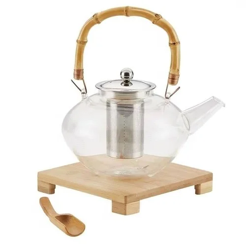 1 Quart Glass Teapot Kettle With Steel Tea Infuser.jpeg