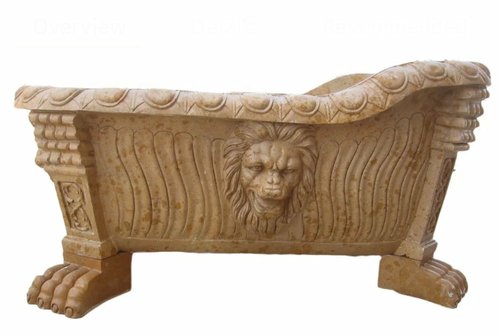 Single Stone Block Carved Luxurious Marble Bath Tub 4.jpeg