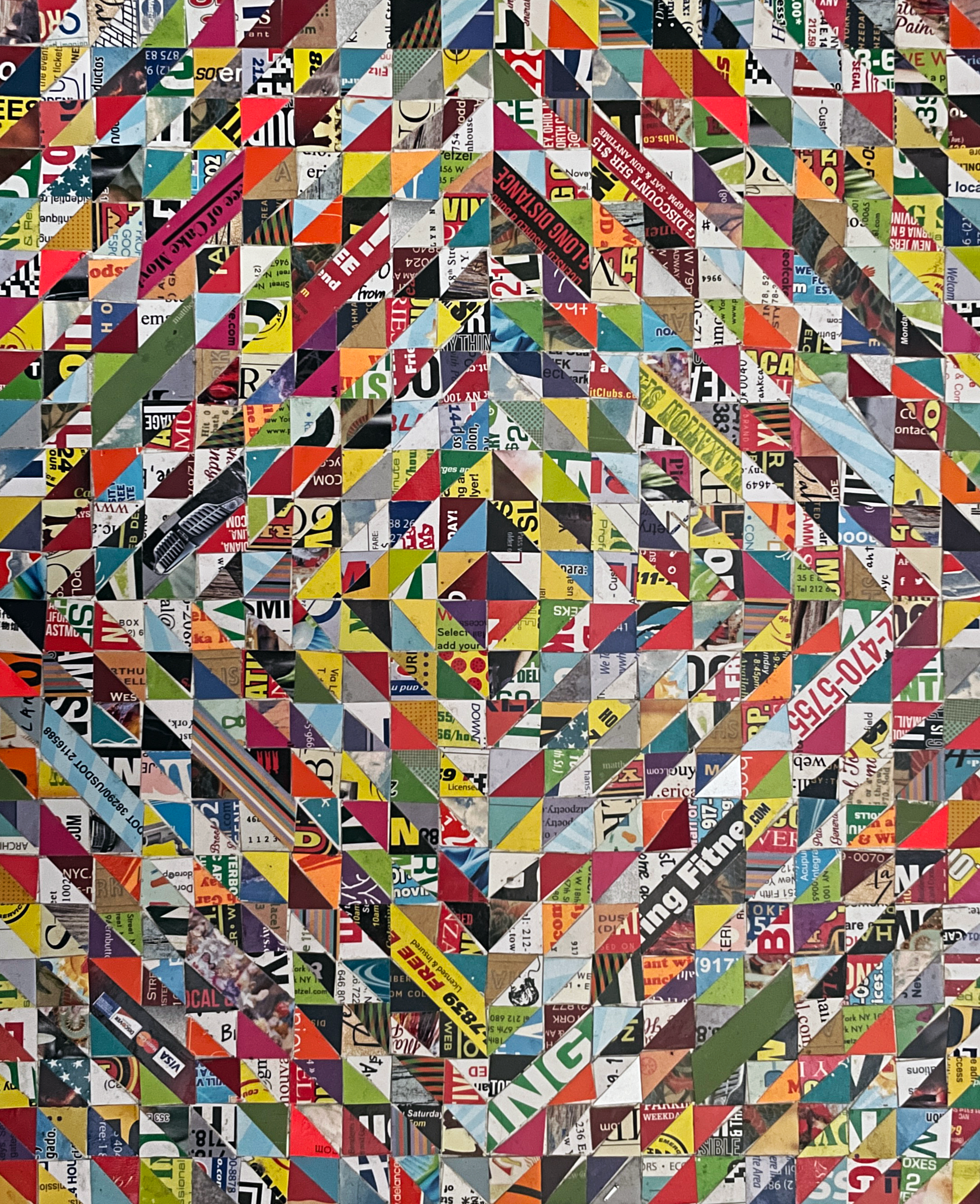 Business Card Collages