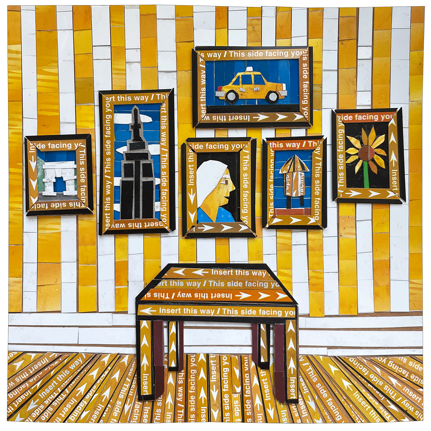 Recent MetroCard Collages