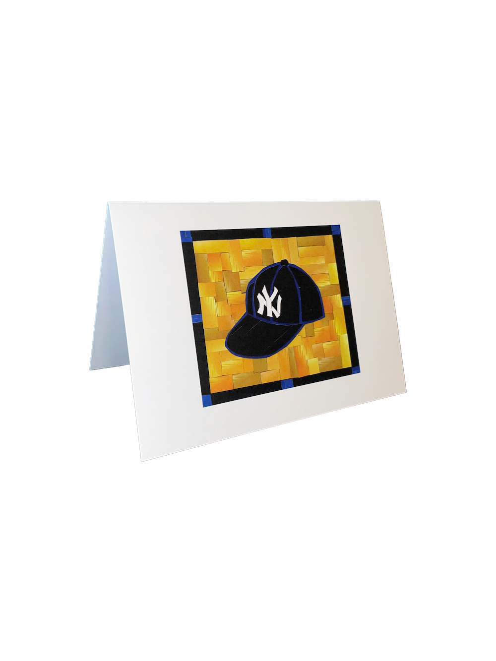 Yankees Cap Greeting Card