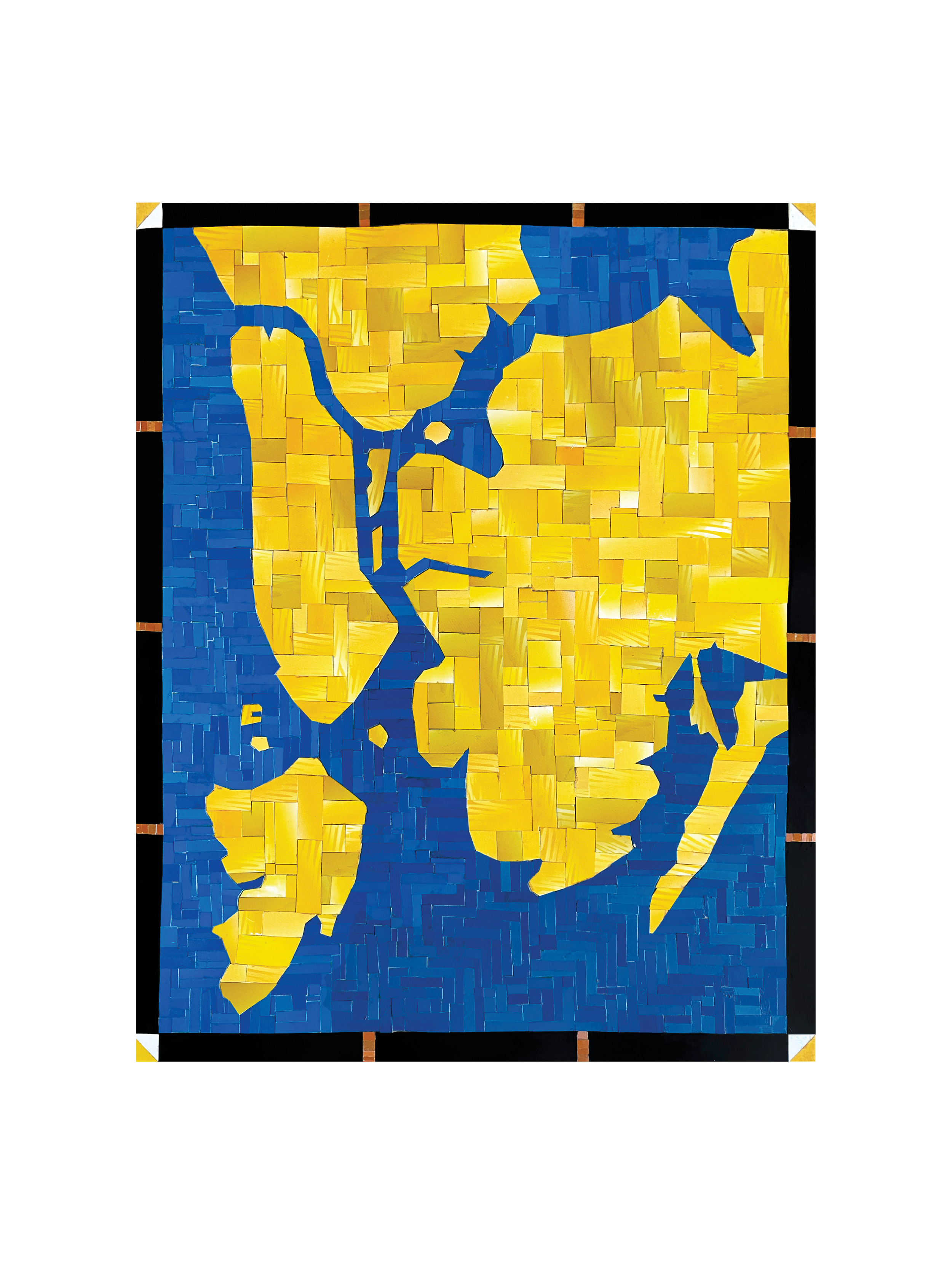 New York City Map Print, 8x10"