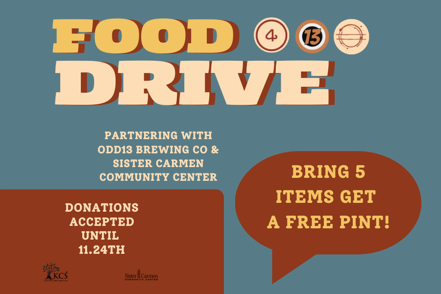 ALL MONTH LONG- CAN FOOD DRIVE