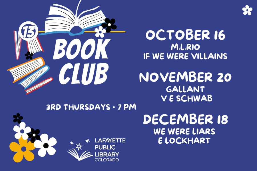 LAFAYETTE BOOK CLUB MEET UP
