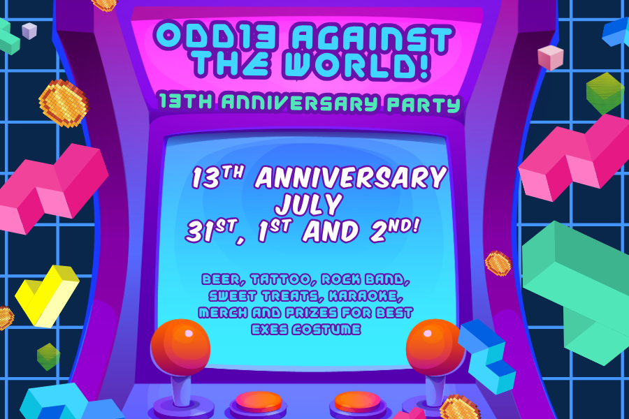 13th ANNIVERSARY 3DAY PARTY