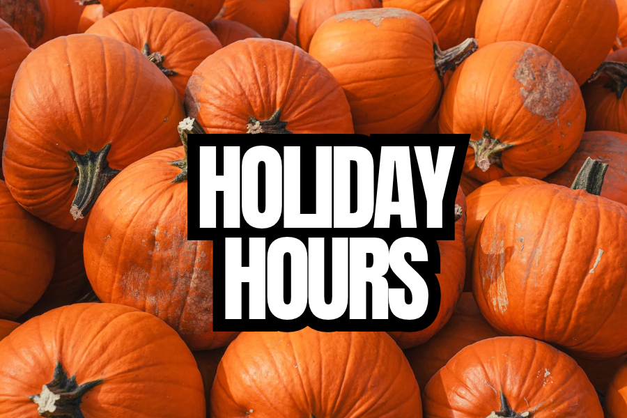 HALLOWEEN HOLIDAY HOURS