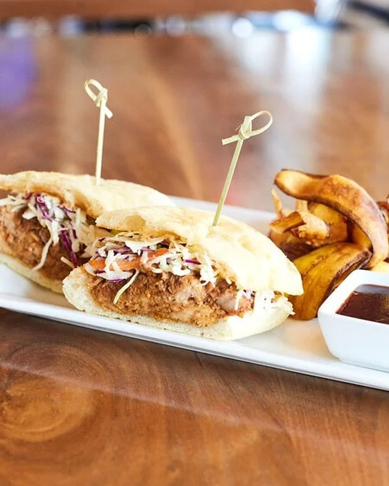 Smoky, savory, and stacked just right 🍖✨

Dive into our BBQ Pulled Pork Sandwich with ginger slaw and cilantro BBQ ragu on a ciabatta bun. Big flavor, bold bites, and proof that we do more than just seafood!