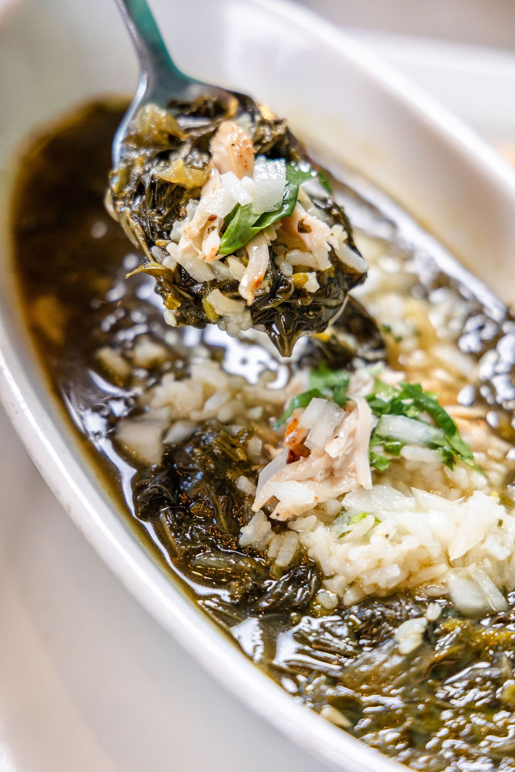 Egyptian Spinach Soup