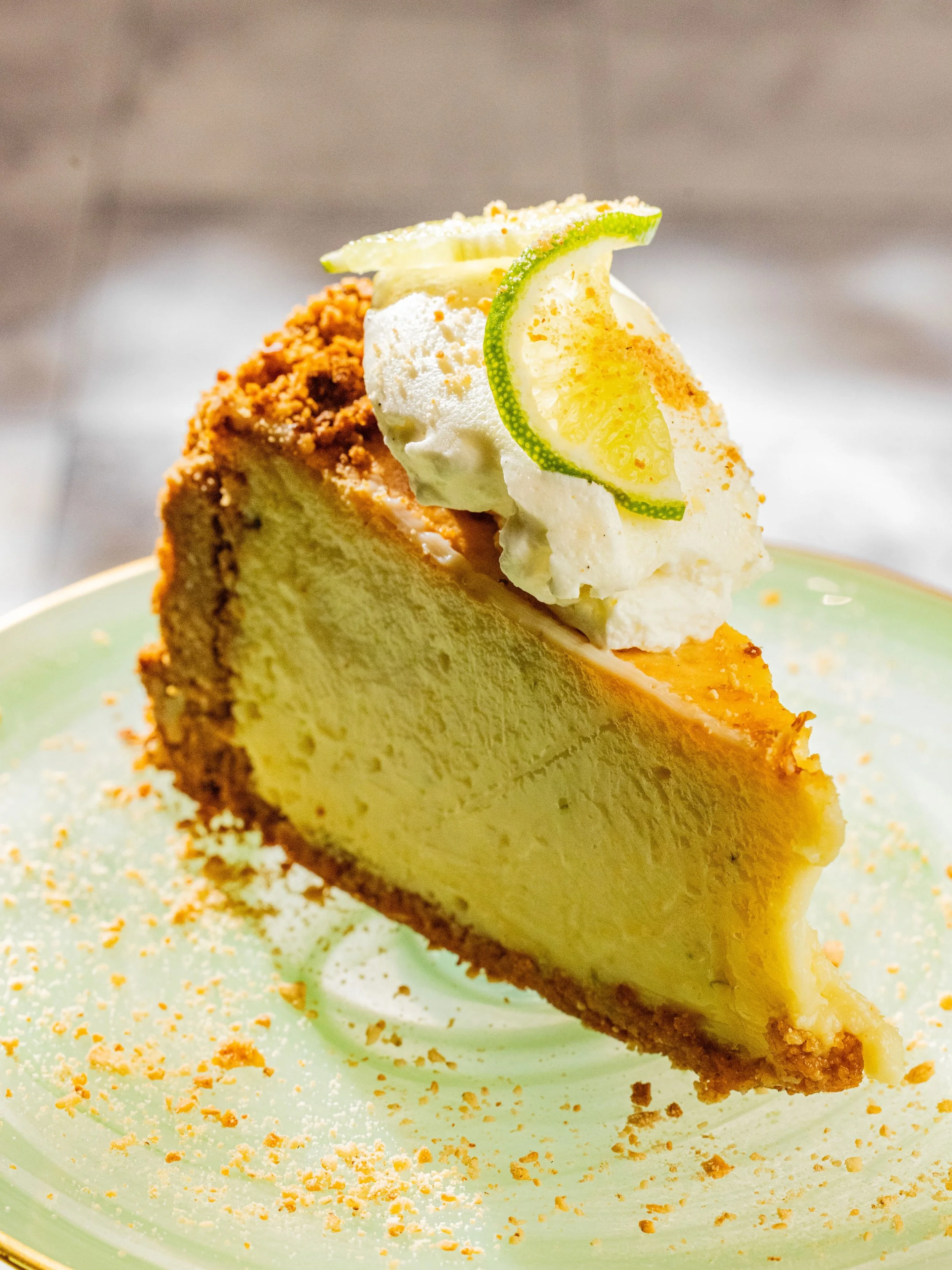 The people who never skip dessert usually know exactly why. It&rsquo;s the weekend, save room for the Key Lime Pie. You&rsquo;ll be glad you did!

Key Lime Pie | Graham cracker, gingersnap &amp; granola crust with fresh whipped cream

&bull;
&bull;
&