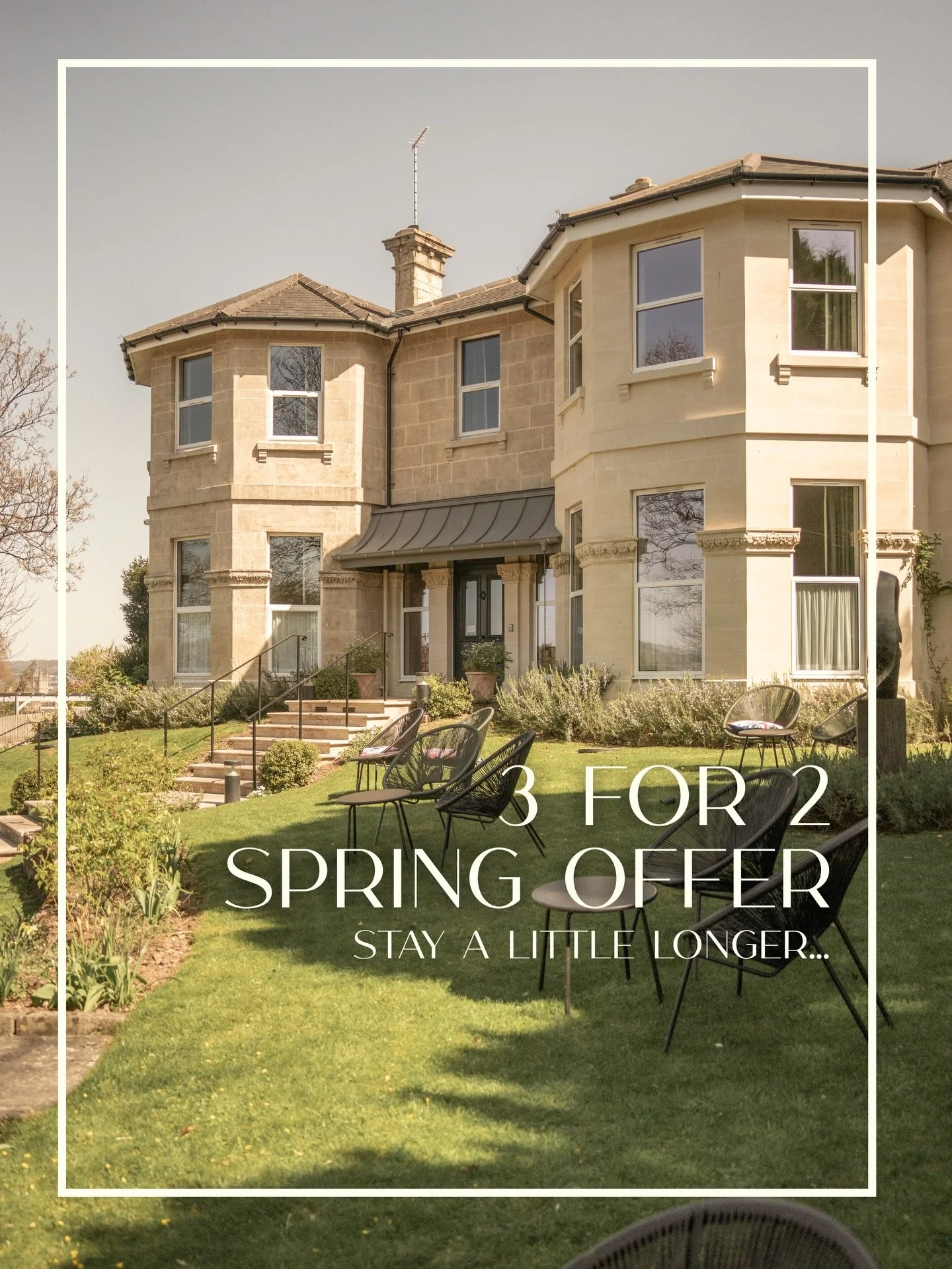 Stay a little longer with our midweek offering - book 2 nights and enjoy a third on us.

Slow mornings, and the joy of the city just beginning to bloom.
Available Sunday to Thursday, until the end of April exclusively through our website, link in bio