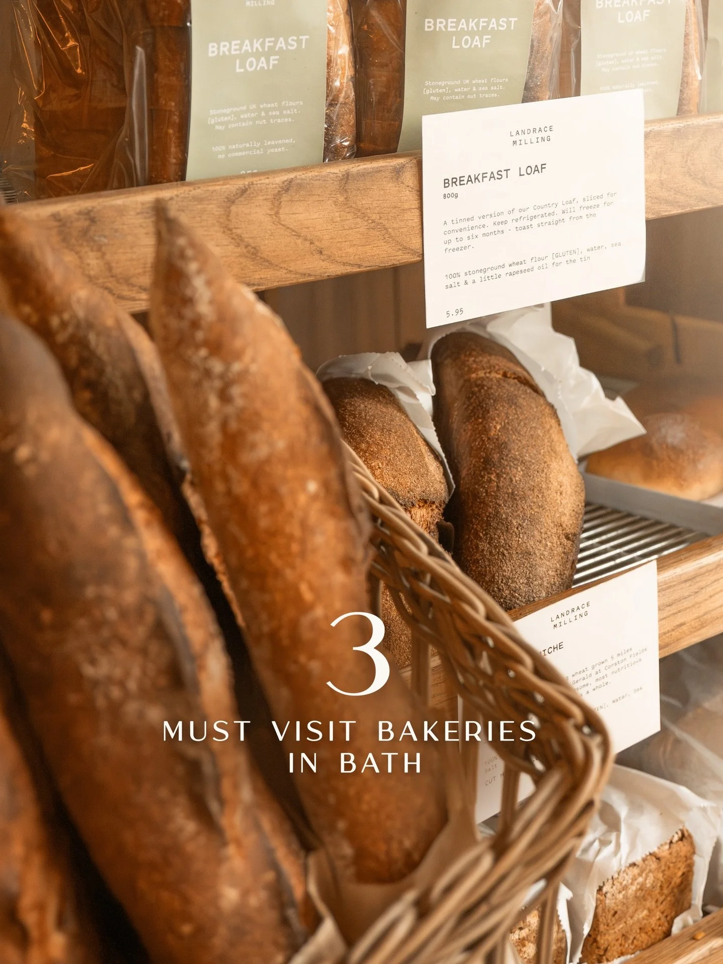 Offering up some of the best sandwiches, bread and atmosphere, here are 3 of our favourite local bakeries here in the city of Bath 🥐

@greenstreetbath 
@landracebakery 
@mokokobakery 

Have you visited any of them yet? Let us know your recommendatio