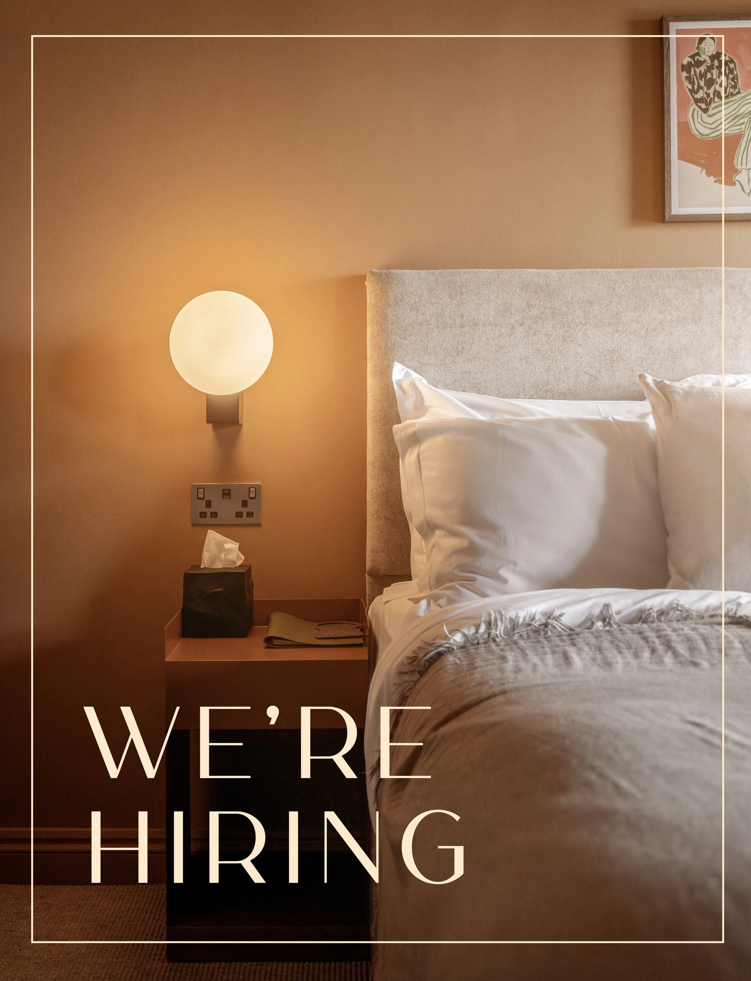 Love making people feel at home? 

We&rsquo;re looking for a new team member to join our guesthouse family and help create unforgettable stays for our guests.

Share this with someone you know who might be interested!

For more information email bell