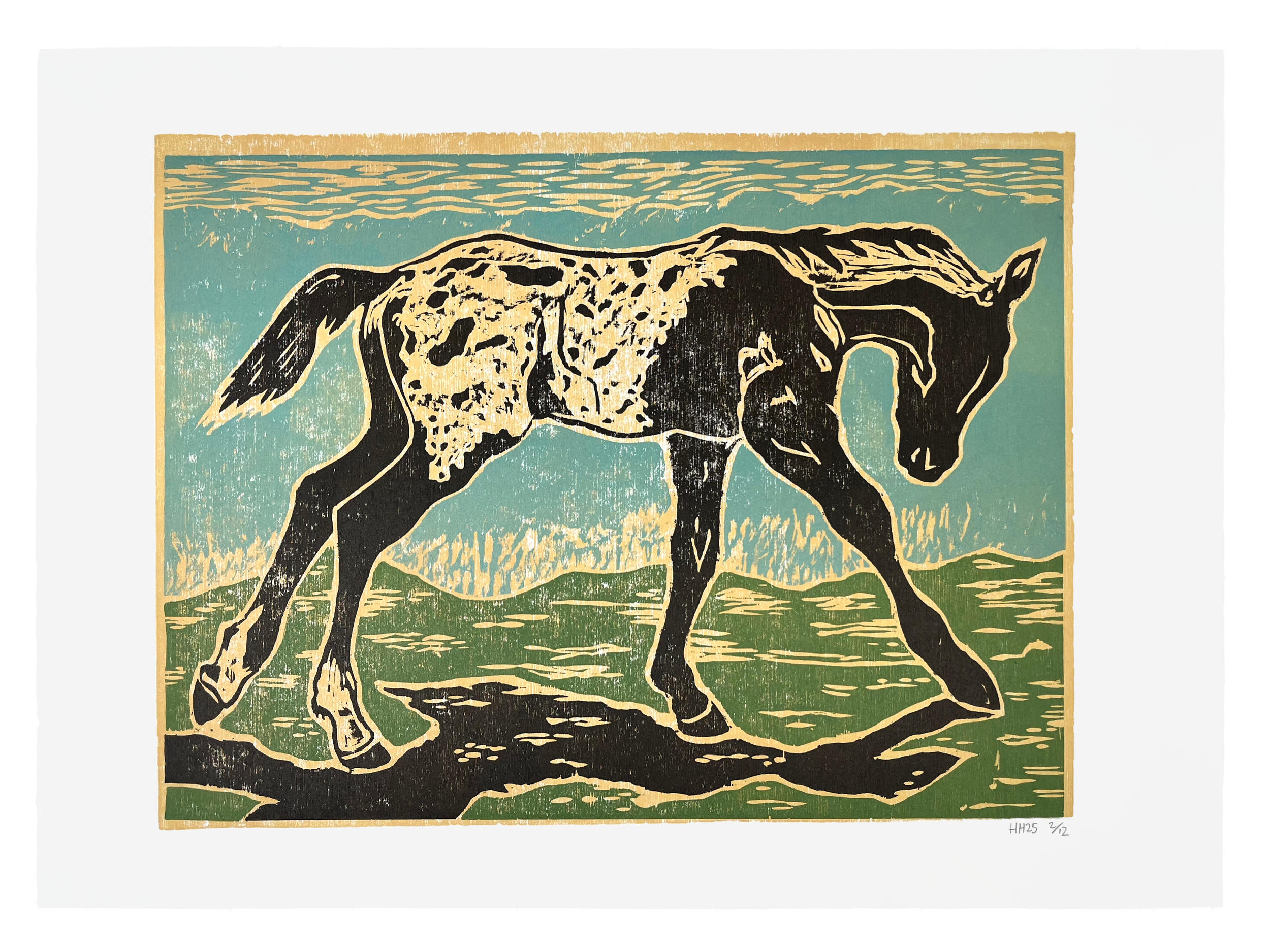 Cantering Horse