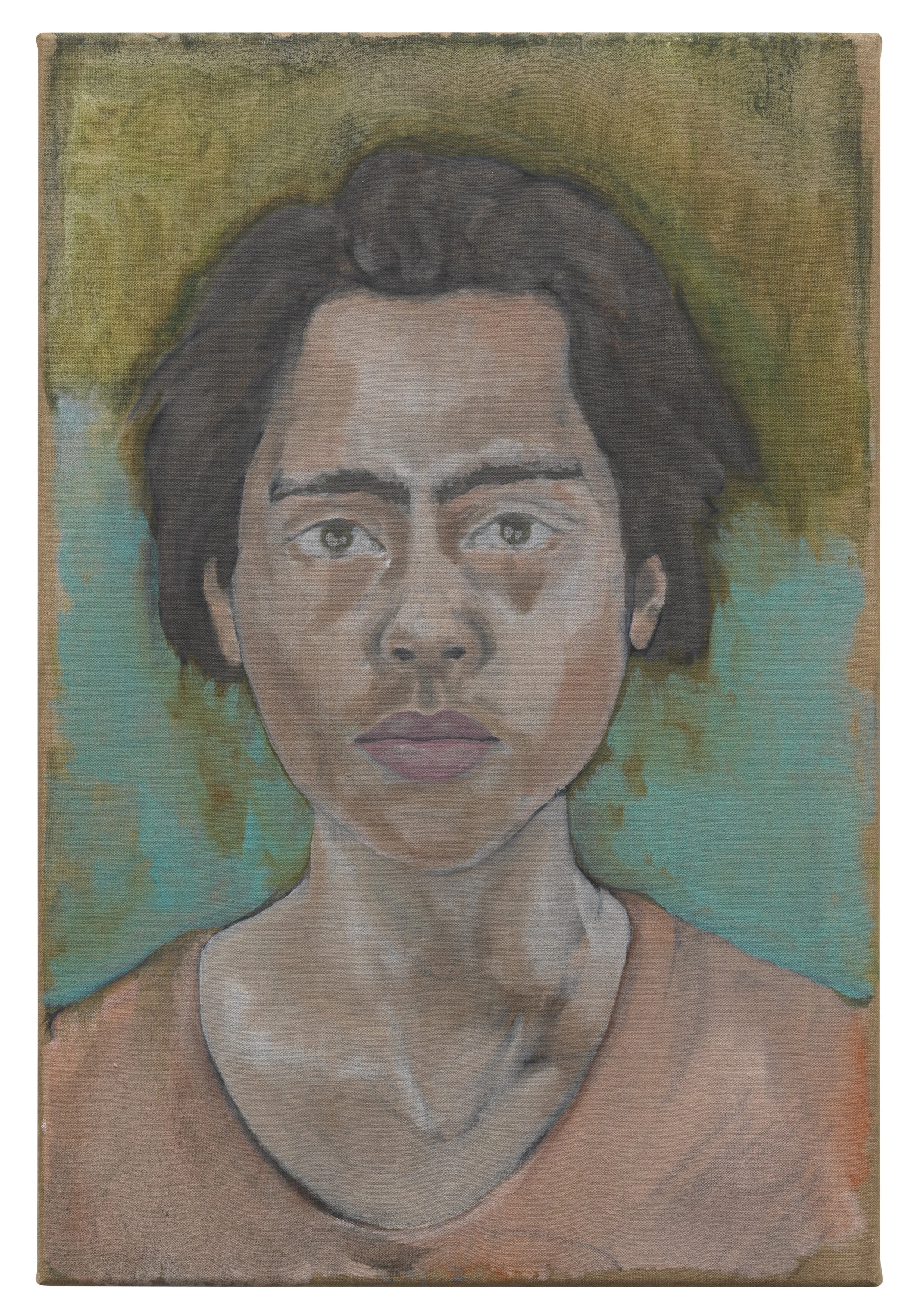 Scout (2026)
Oil and charcoal on linen, 60cm x 40cm