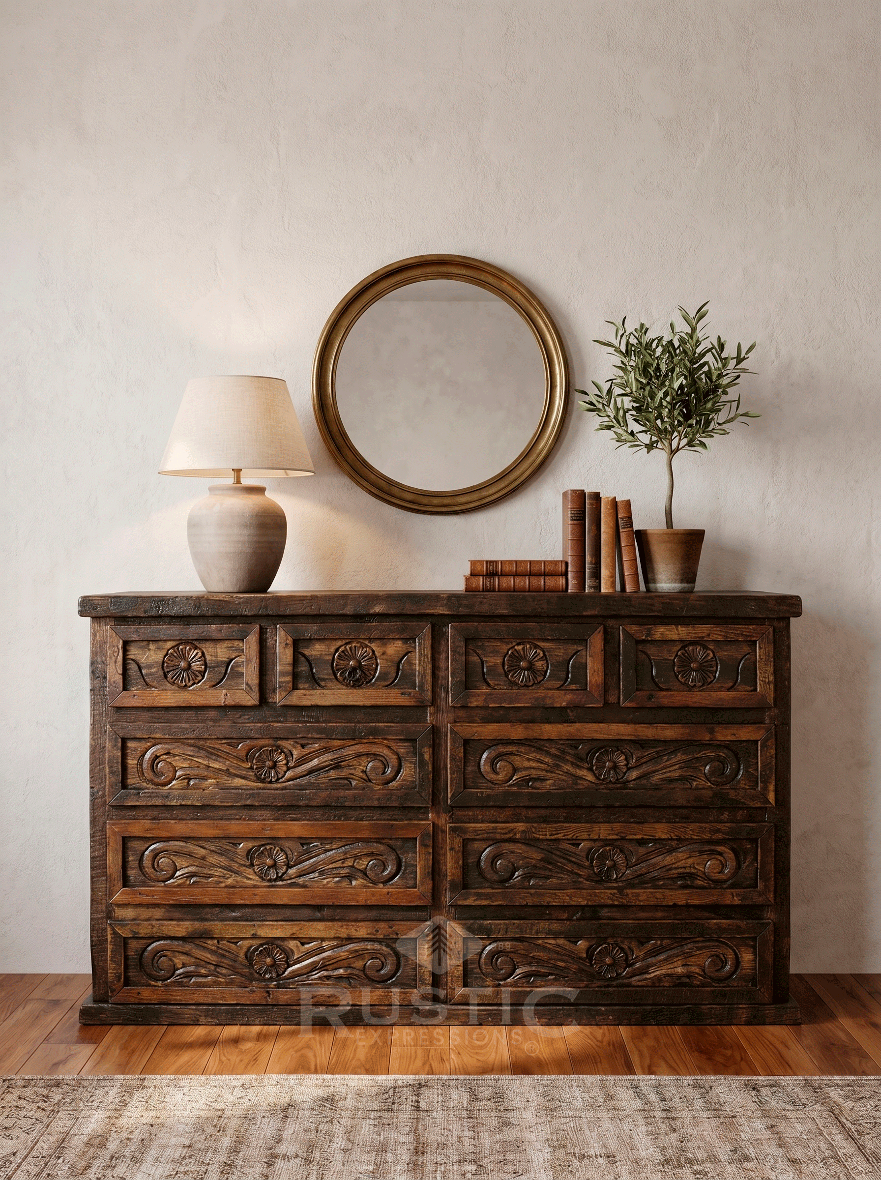 Old Fashion Grecia Dresser