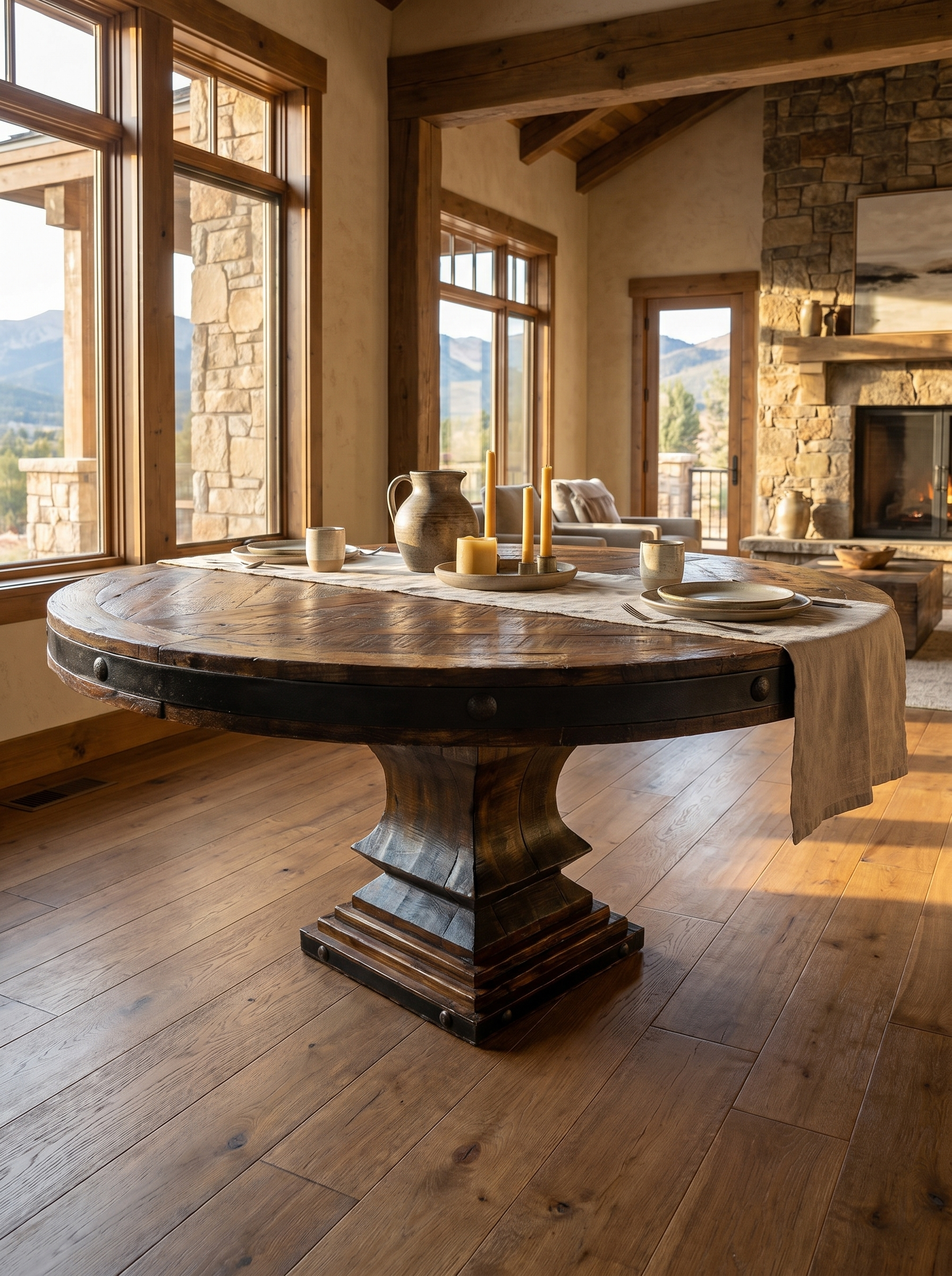 Old fashion Hacienda Dining Table