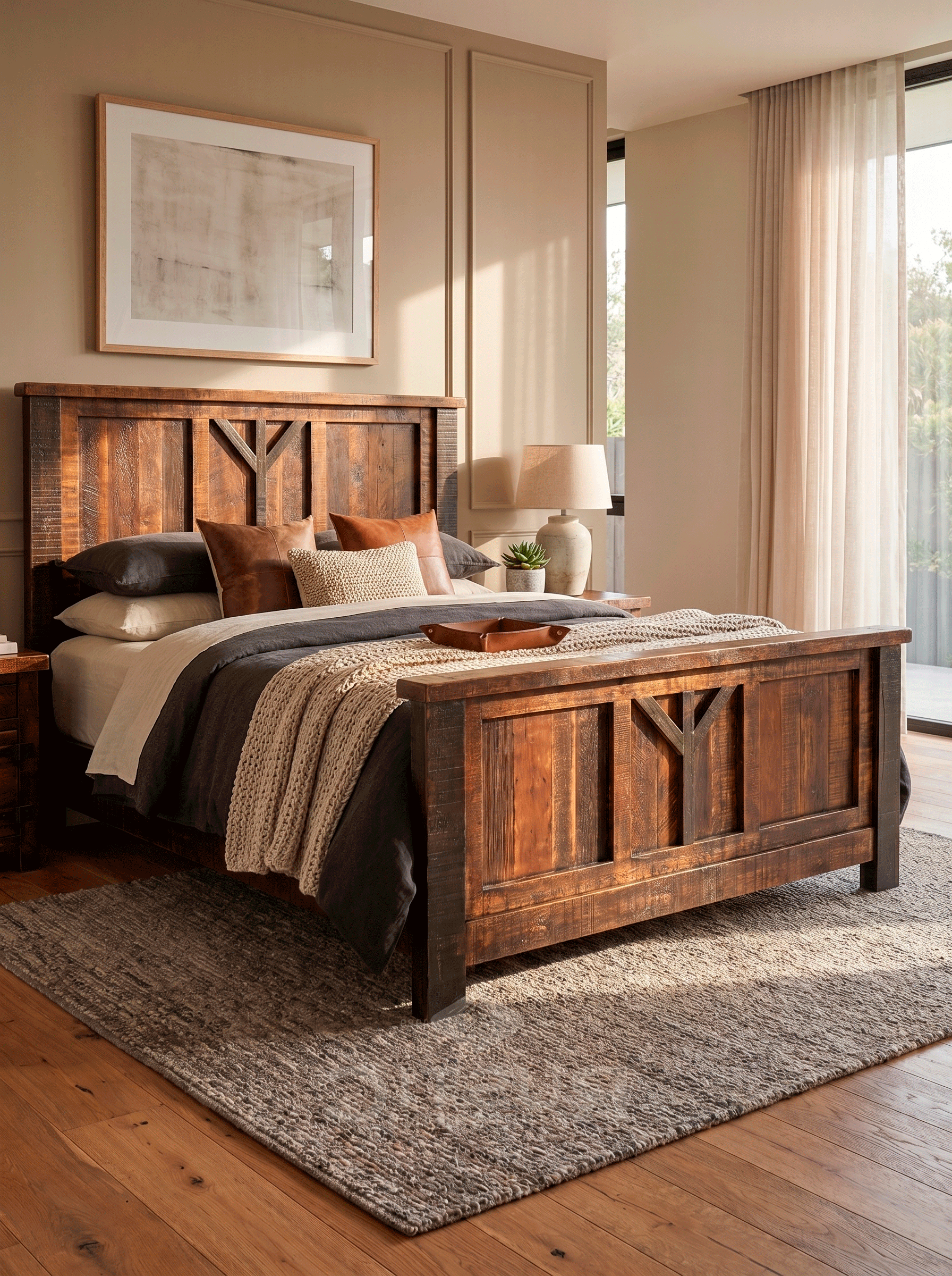 Old Fashion Dutton - Inspired Bed