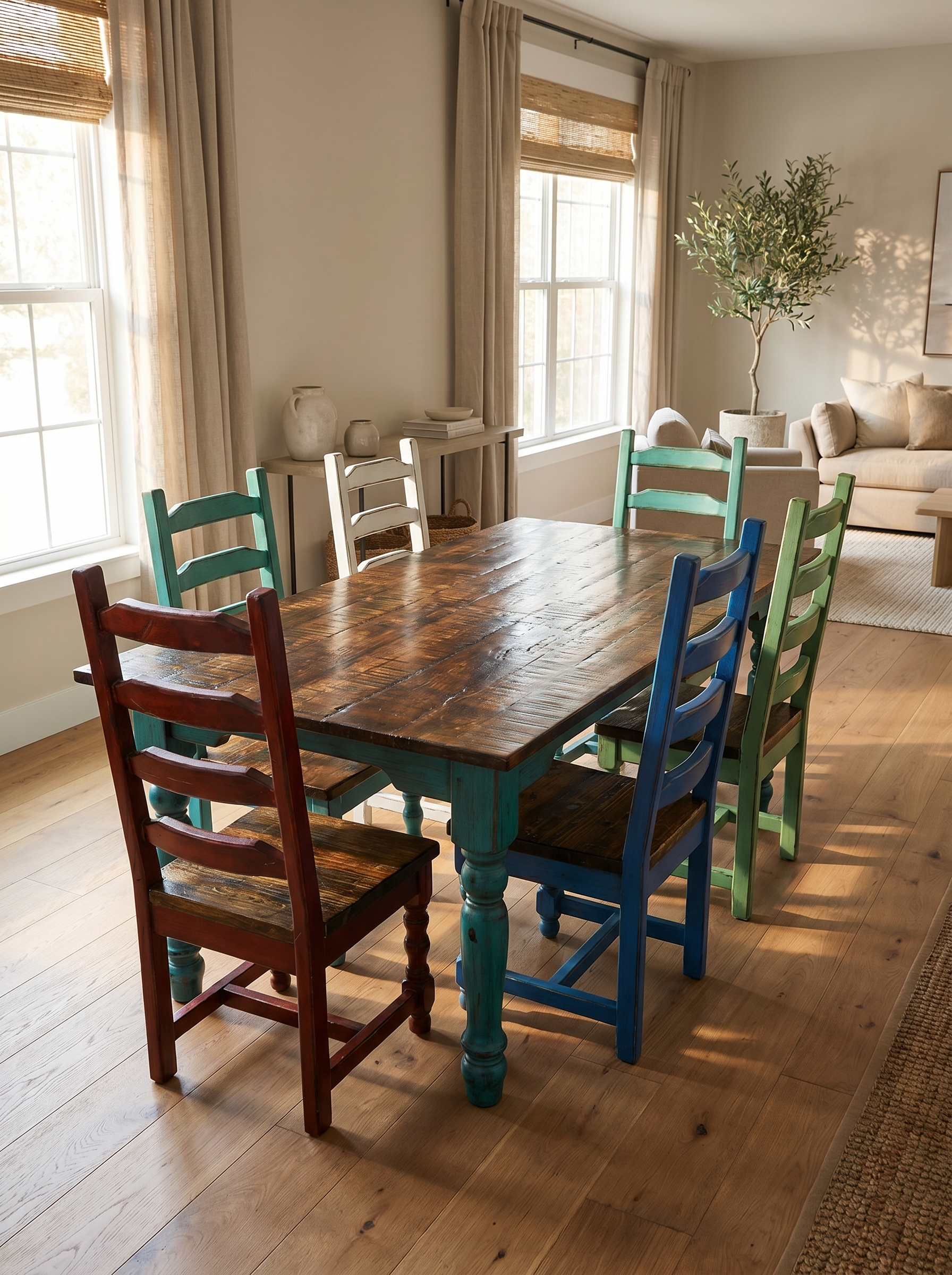 Farm Dining Table Set